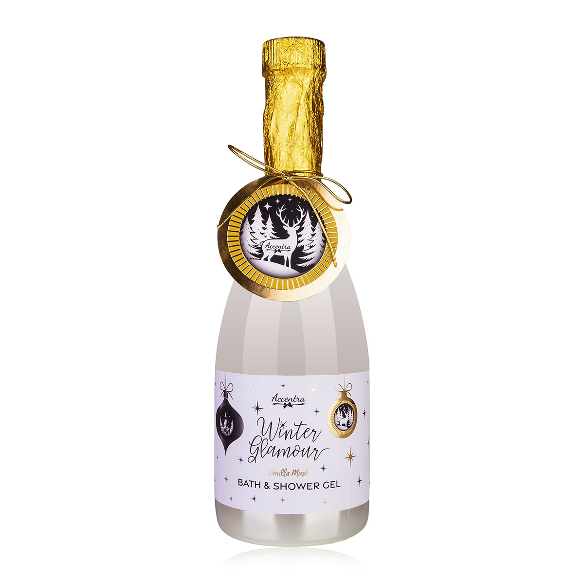 2in1 Duschgel in Sektflasche WINTER GLAMOUR 