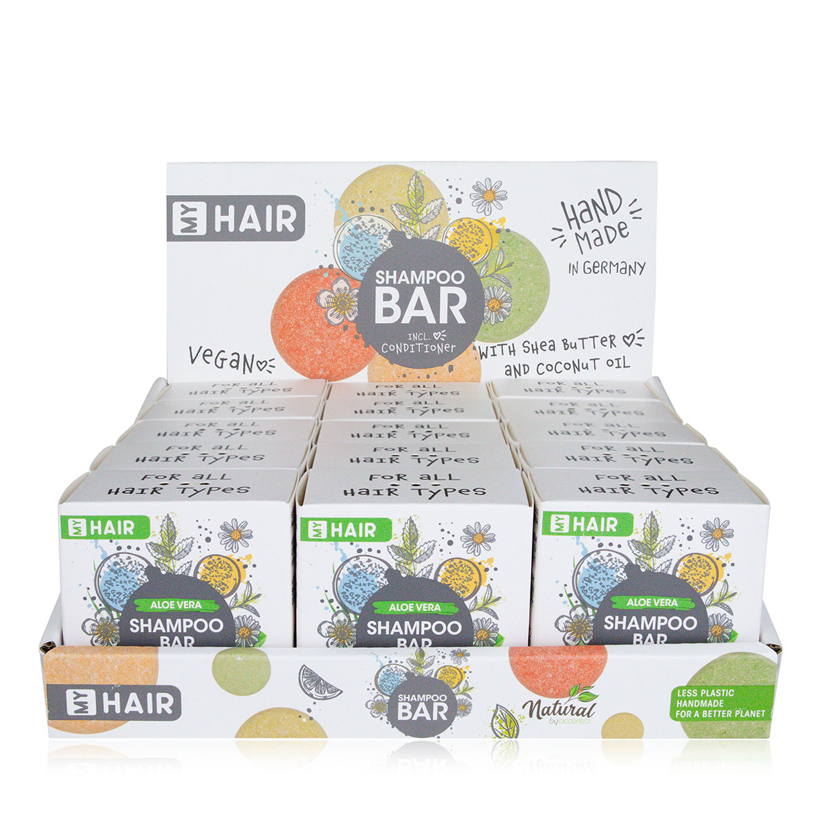 MY HAIR festes Shampoo Aloe Vera