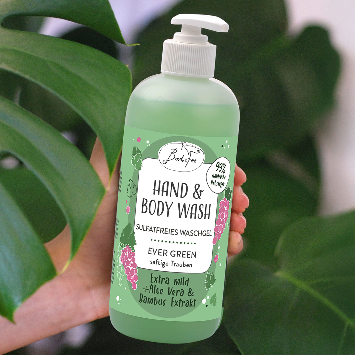 Badefee Hand and Bodywash “Evergreen”