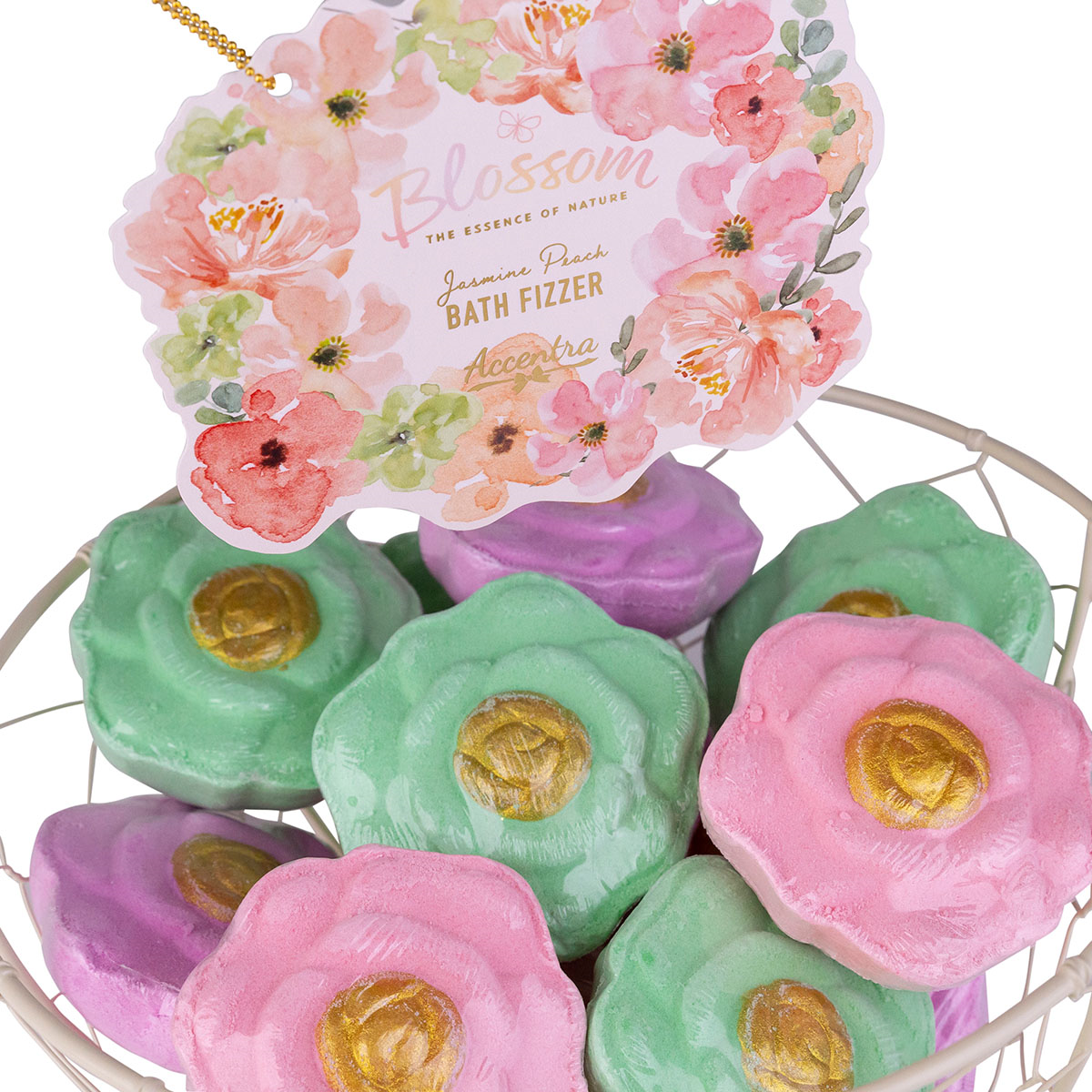 Badebombe BLOSSOM in Blumenform