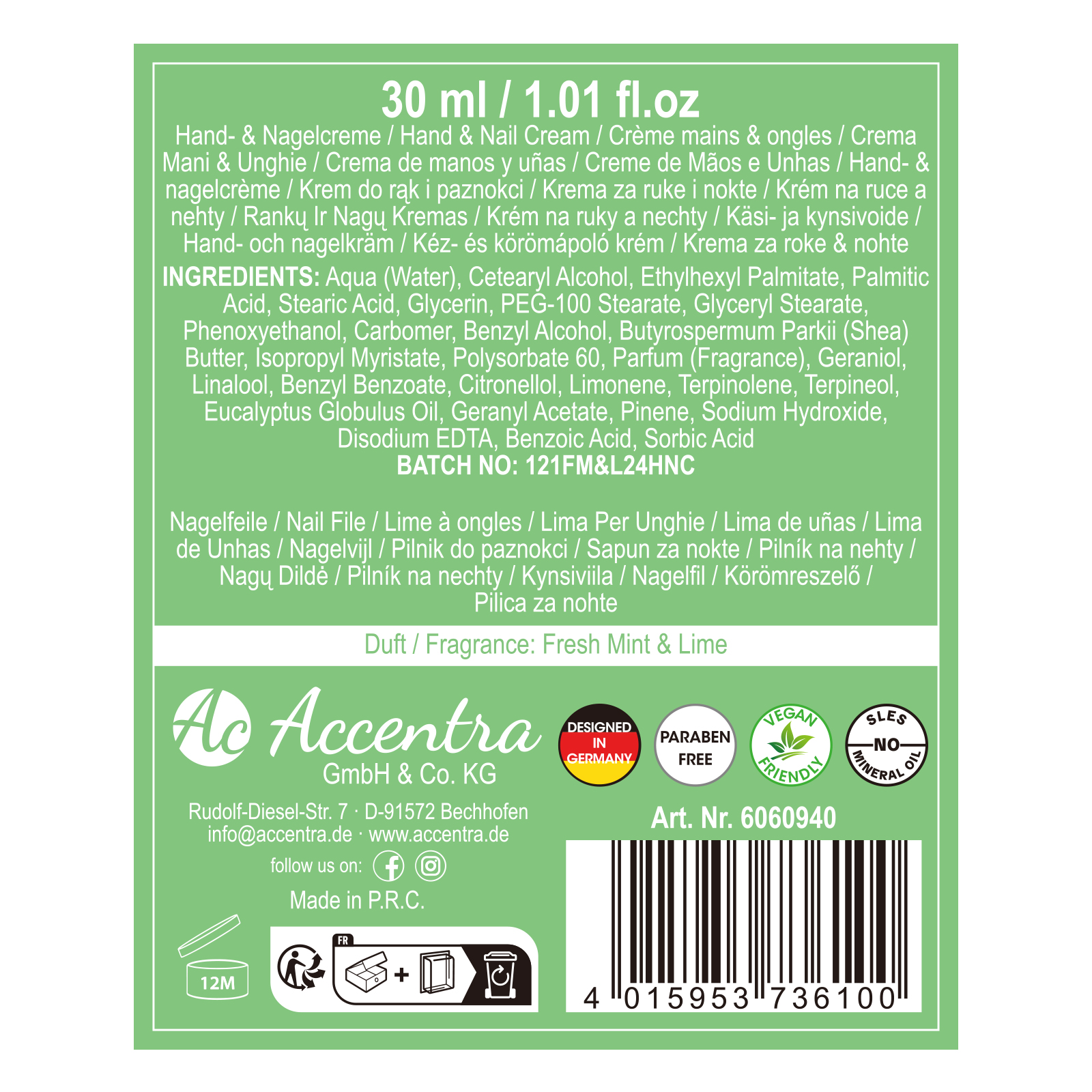 Handpflegeset SPA COLLECTION 