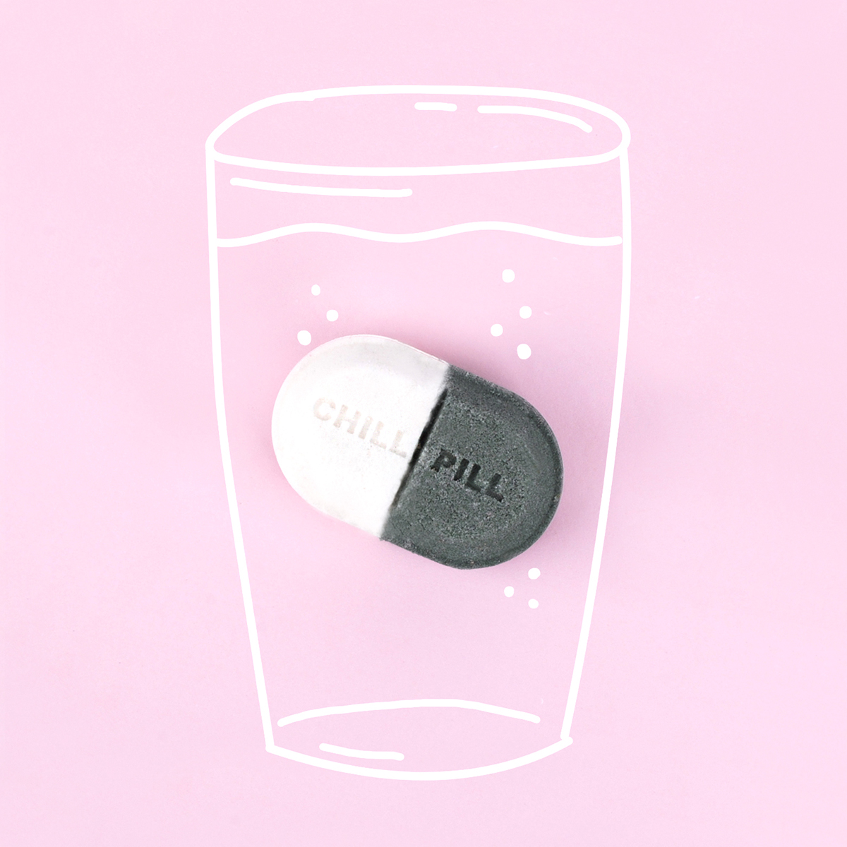 Badefee Badebombe "Chill-Pill Sweet Dreams"