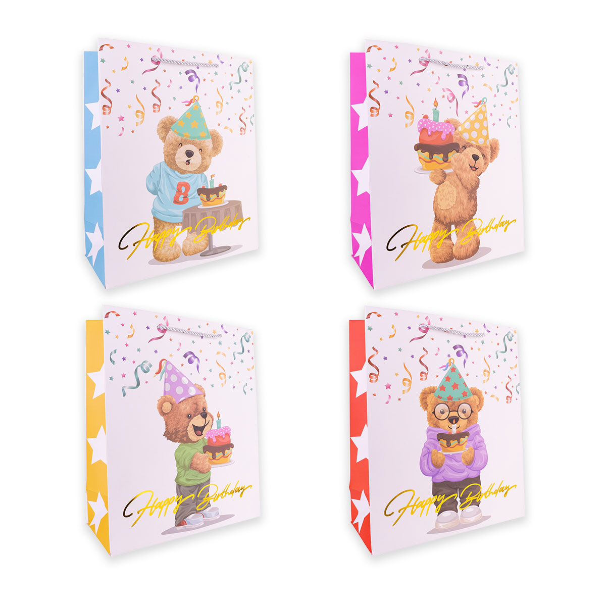Geschenktasche HAPPY BIRTHDAY 2 L