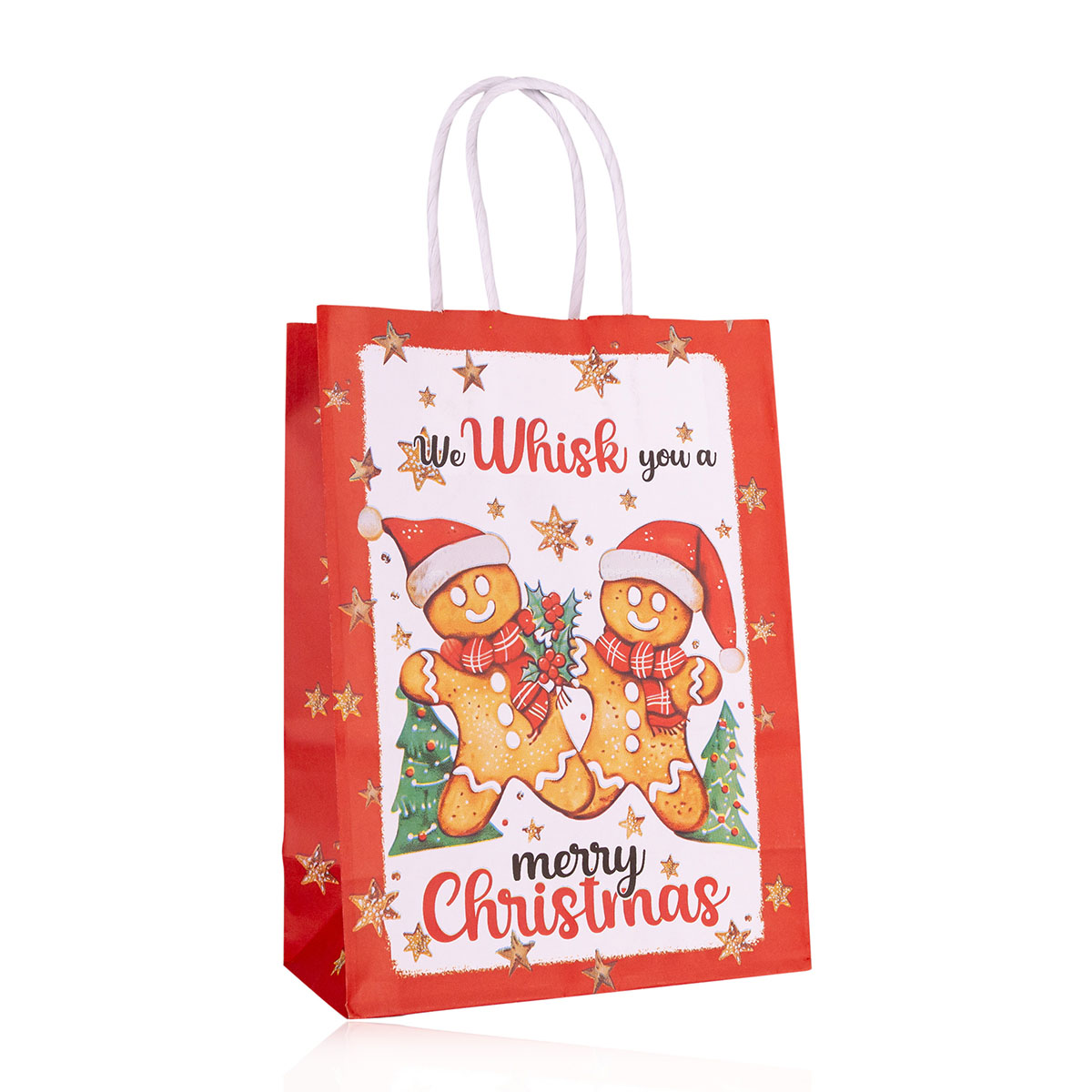 Geschenktasche aus Papier LEBKUCHEN XS