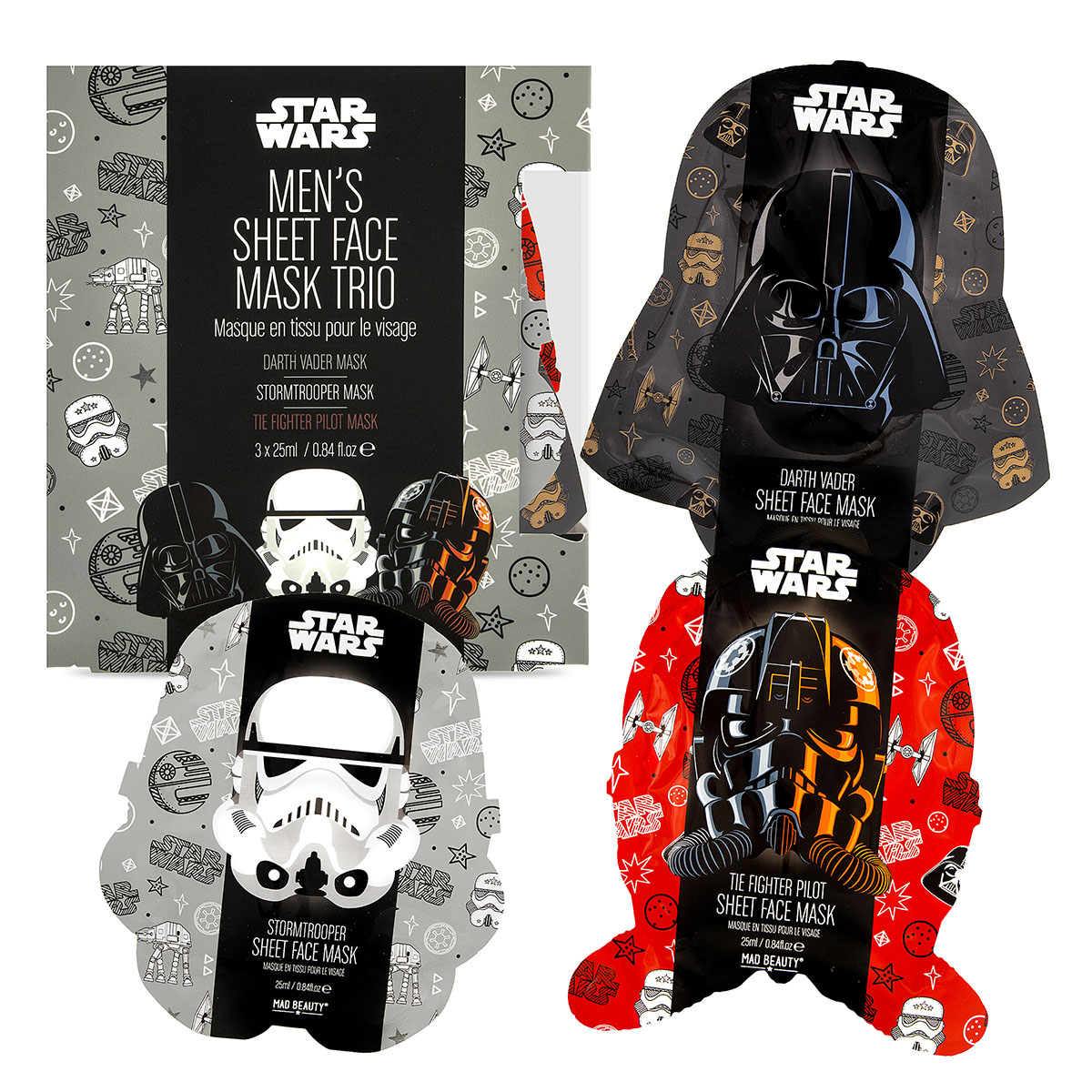 Star Wars Face Mask Collection 6pc