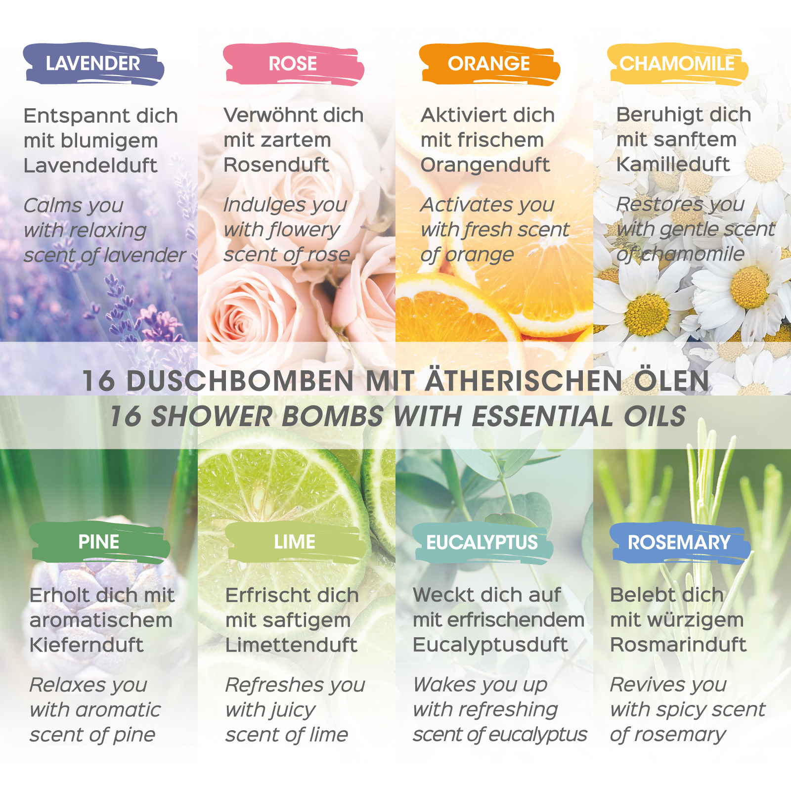Duschbomben MY SHOWER SPA 