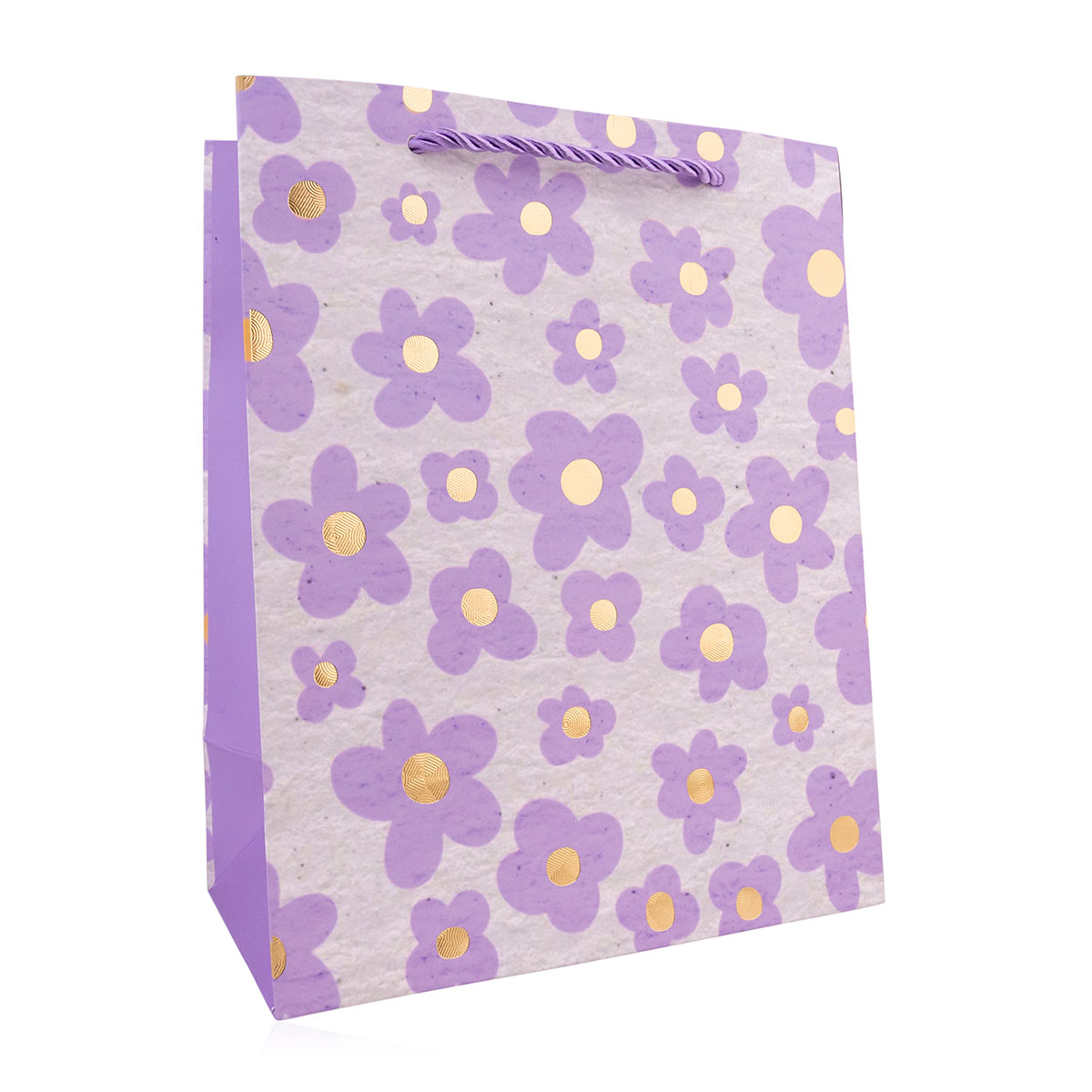 Paper gift bag FLOWERS large