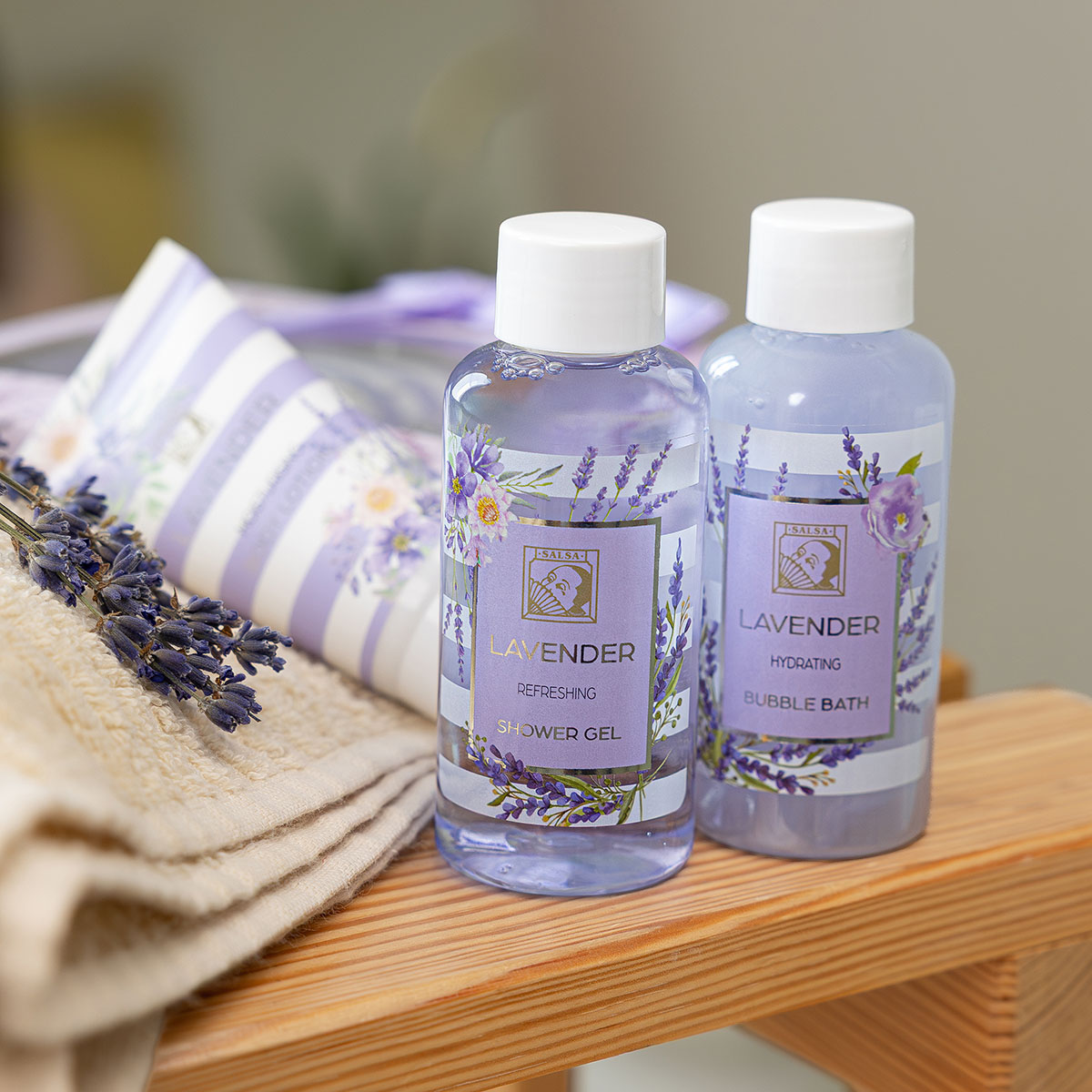 Badeset LAVENDEL 