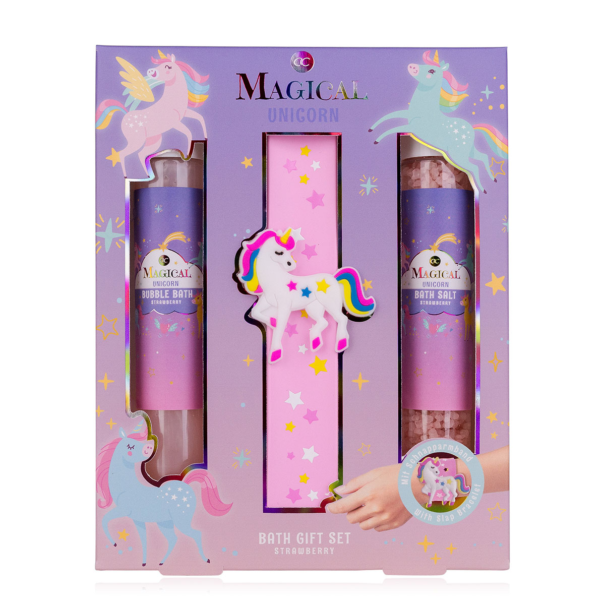 Badeset MAGICAL UNICORN &amp; MERMAID in Geschenkbox