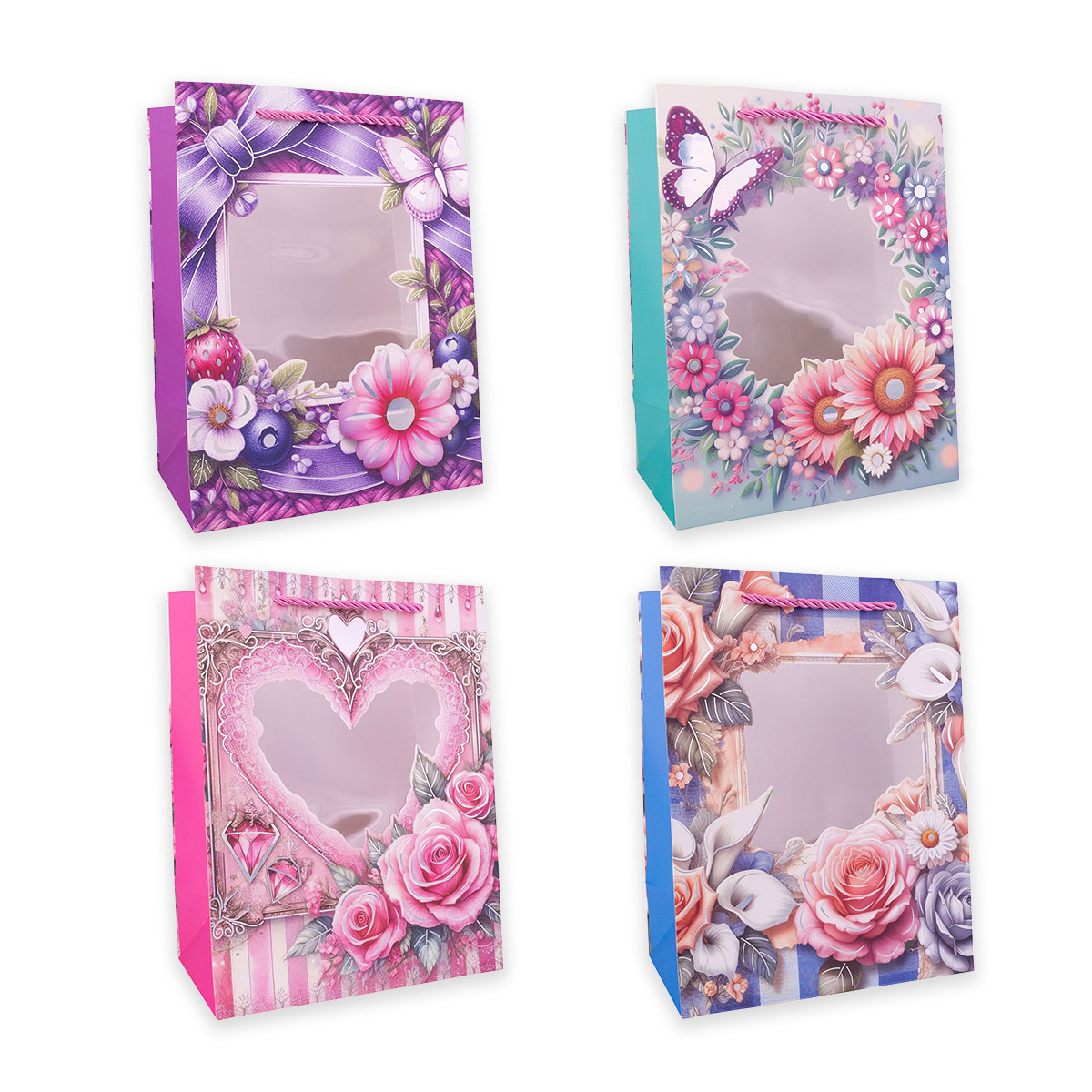 Geschenktasche FLOWERS 2 L