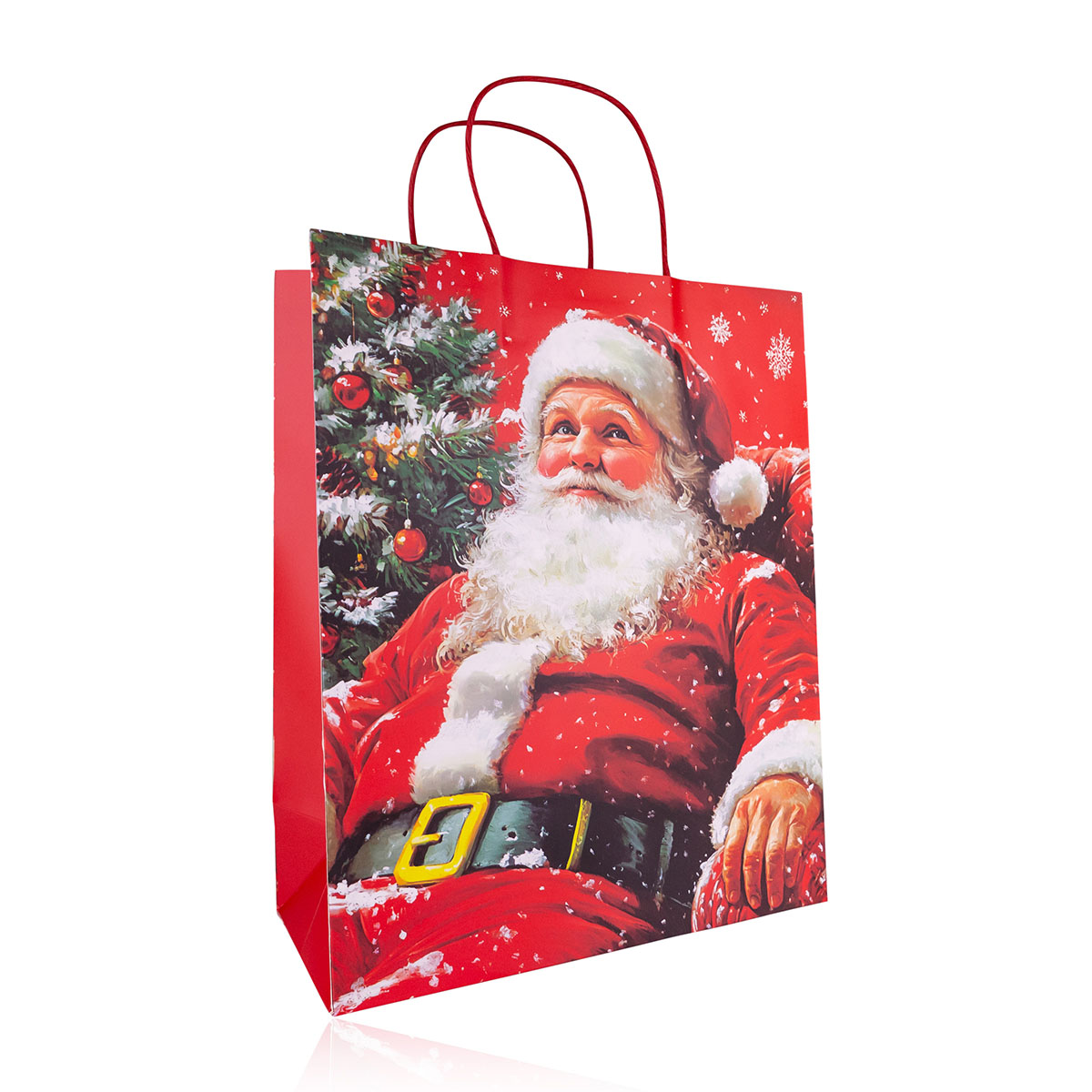 Geschenktasche aus Papier WEIHNACHTSMANN S
