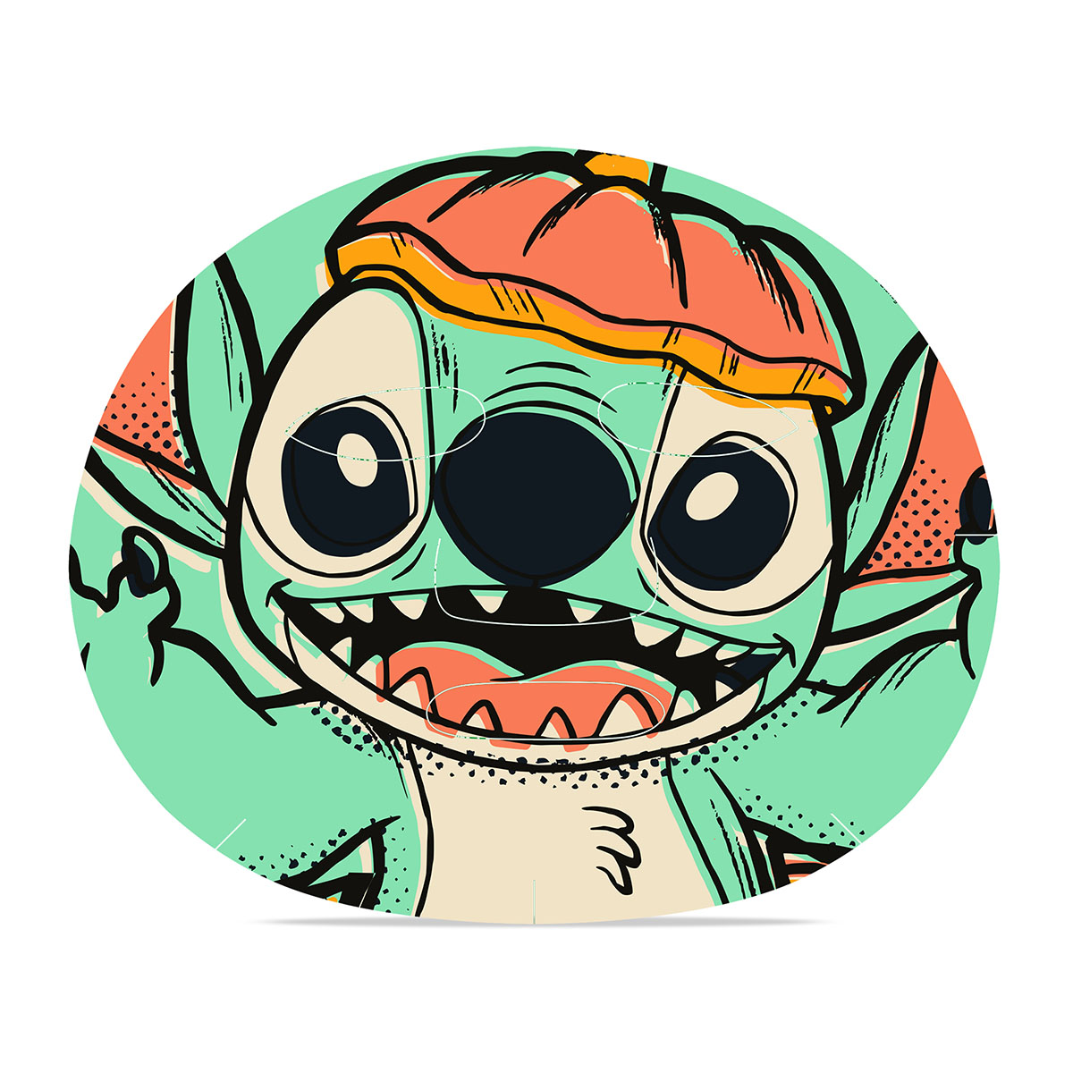 Gesichtsmaske DISNEY STITCH HALLOWEEN