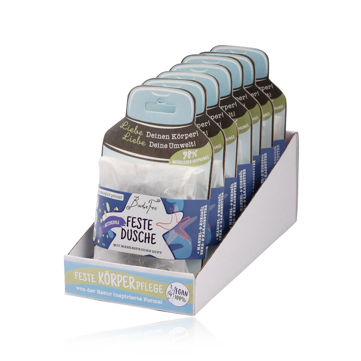 Badefee festes Shampoo "Brennnessel"