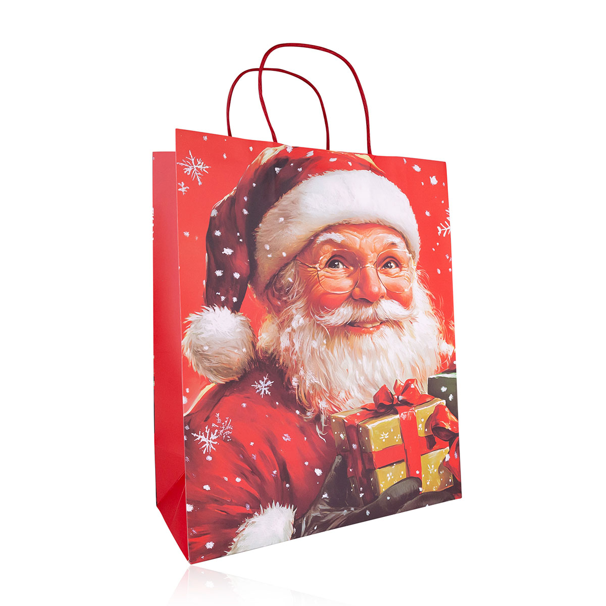 Geschenktasche aus Papier WEIHNACHTSMANN S