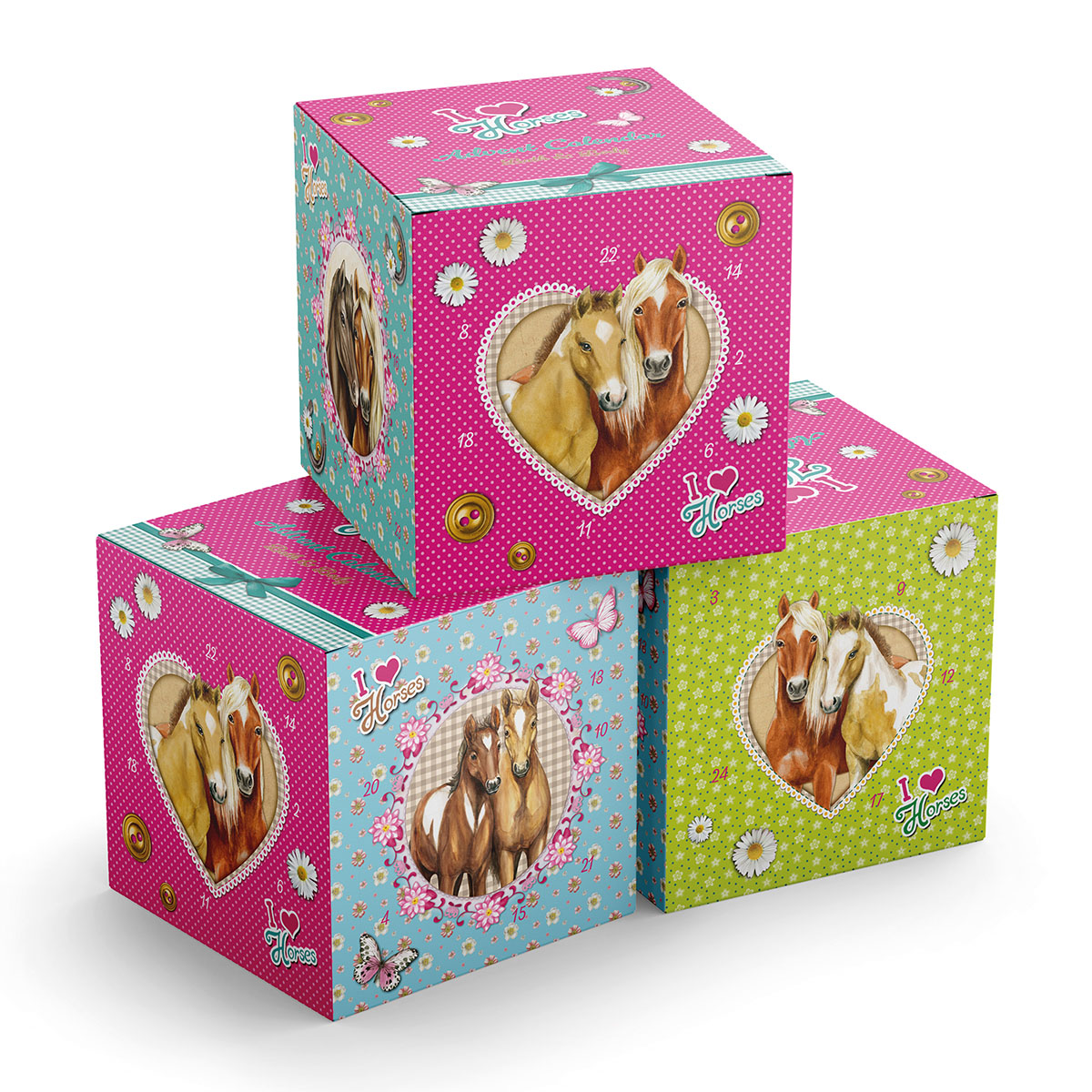 Advent calendar I LOVE HORSES 