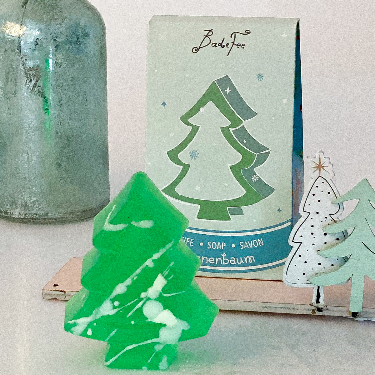 Badefee shaped soap “Tannenbaum”