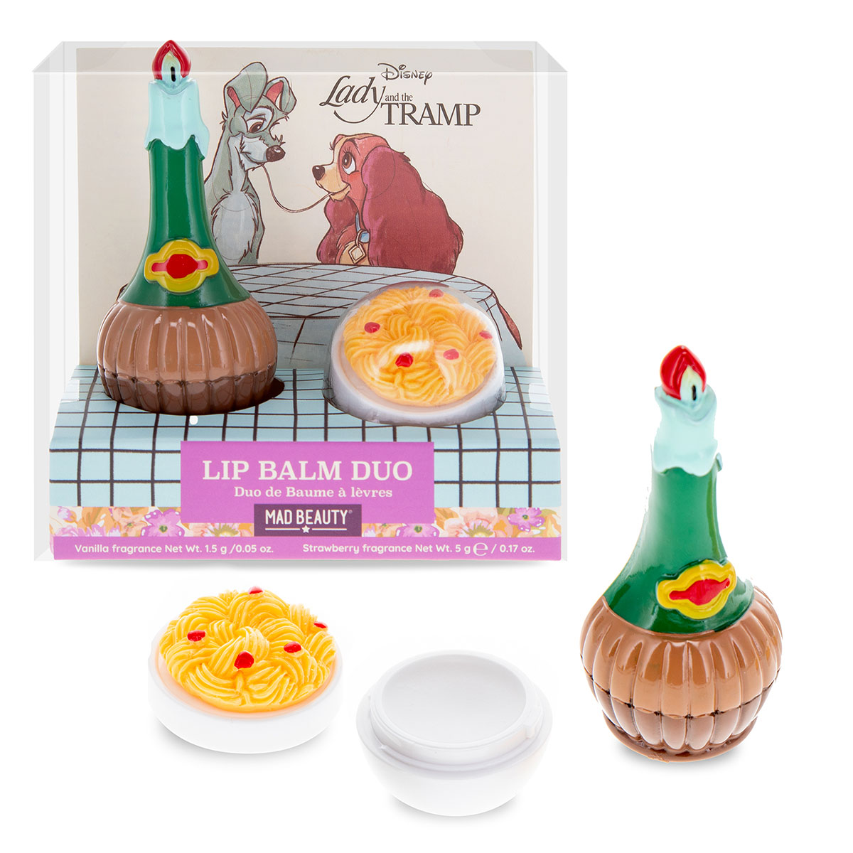 Lady &amp; The Tramp lip balm duo