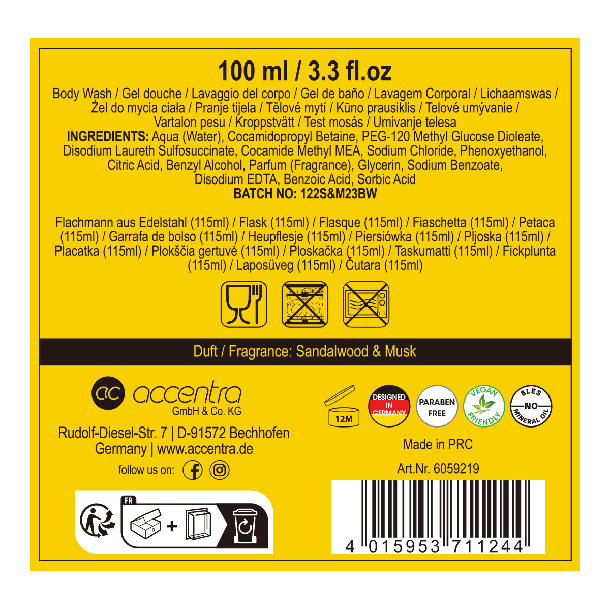 Badeset BATH + BODY TOOLKIT 