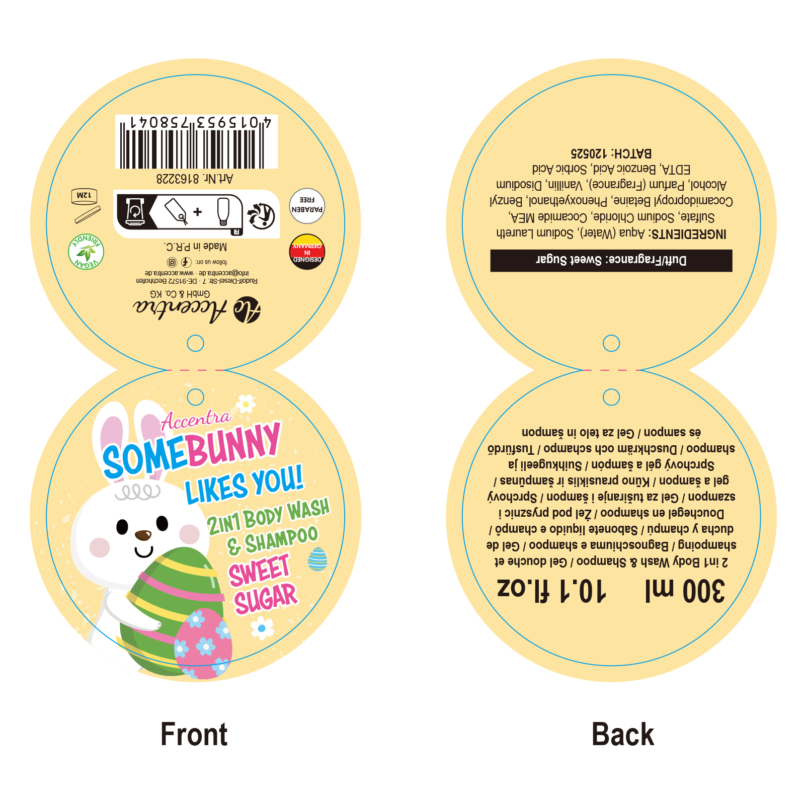 2in1 Duschgel BUNNY 
