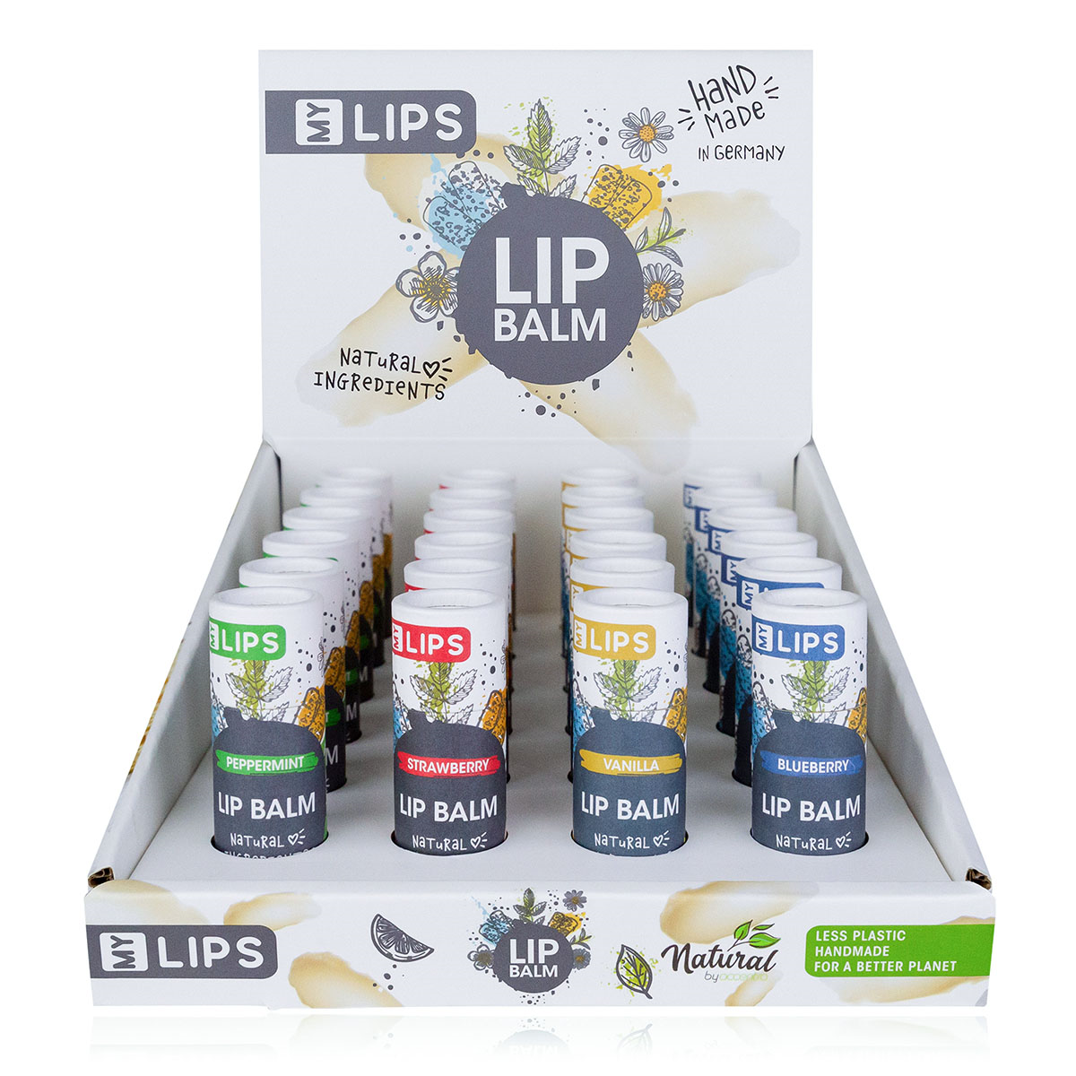 MY LIPS Lippenbalsam 4er Sortierung