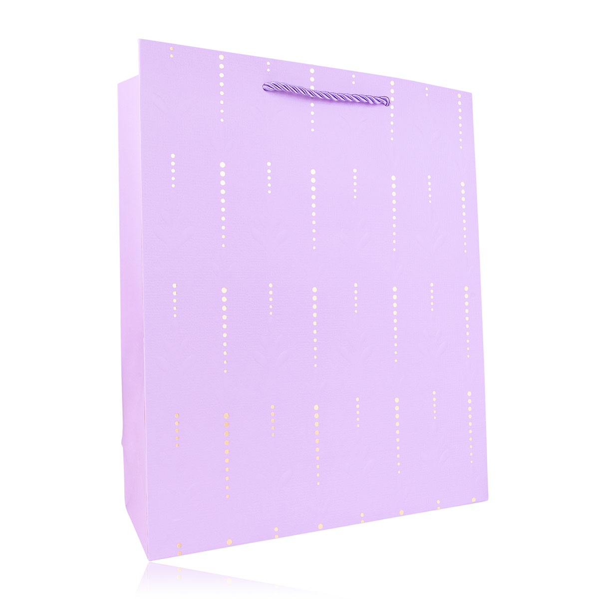 Geschenktasche BLATTMUSTER L