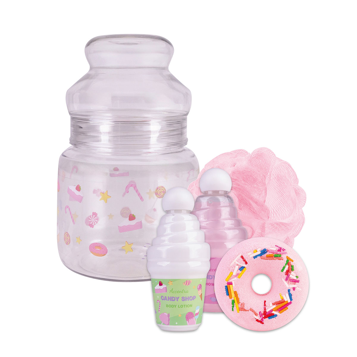 Badeset im Bonbonglas CANDY SHOP 
