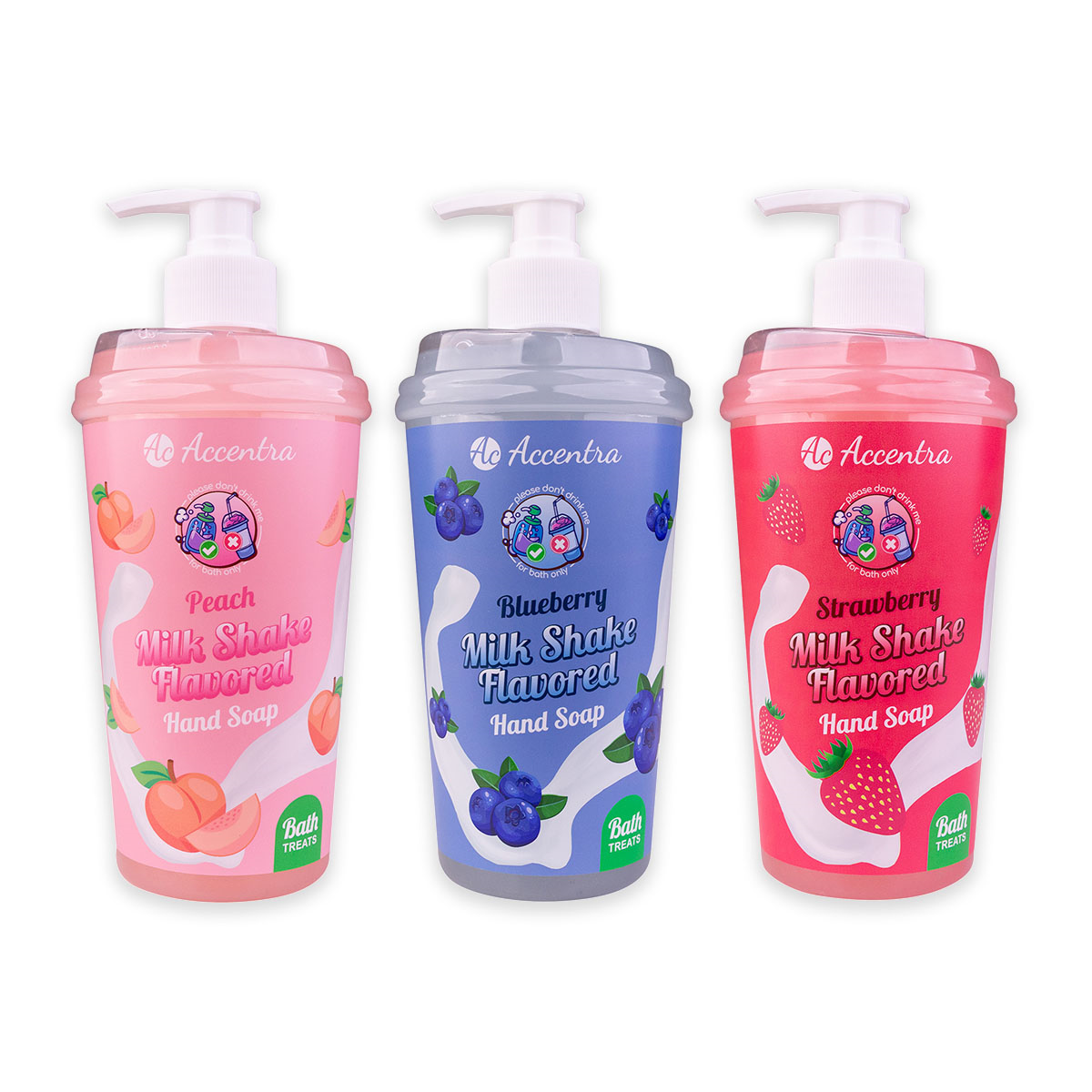 Seifenspender mit Handseife MILK SHAKE COLLECTION 