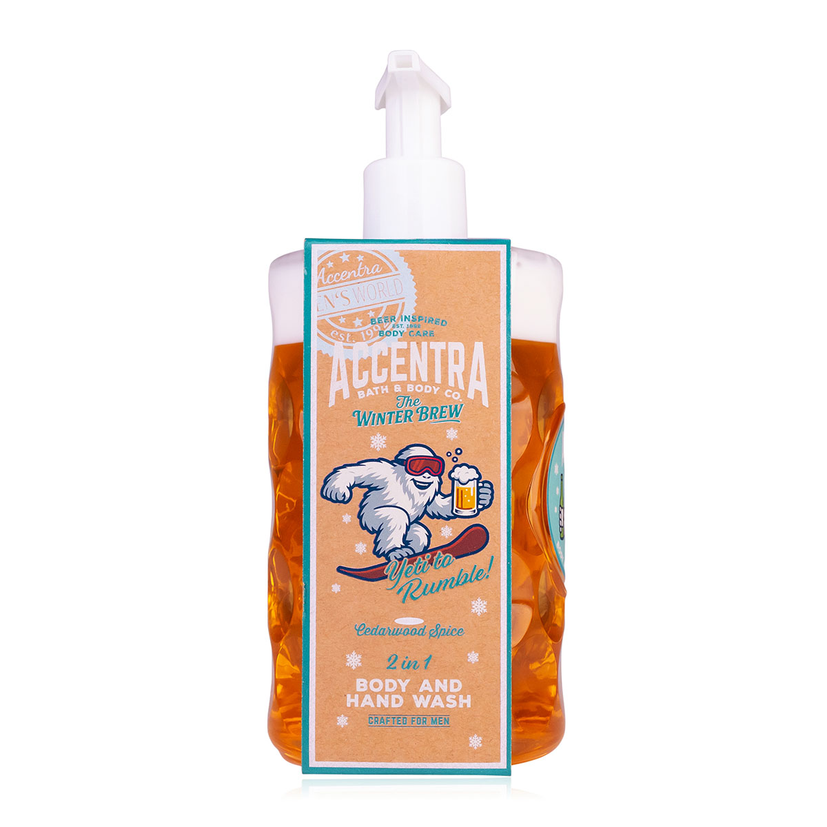 2in1 body &amp; hand wash MEN'S COLLECTION WINTER EDITION 