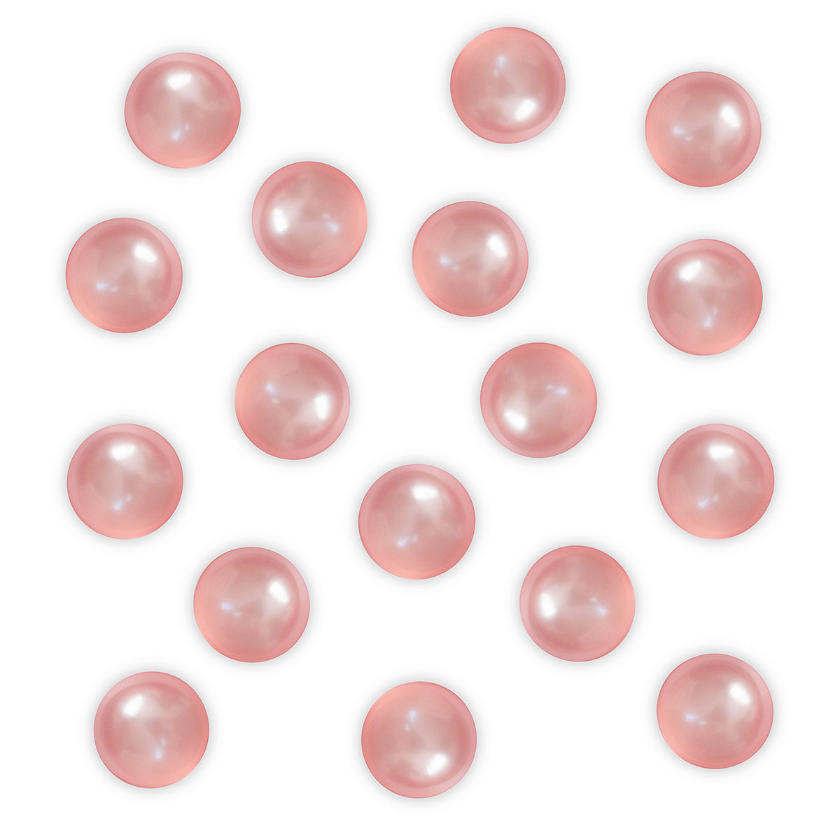 Badeperle rosa-perlmutt
