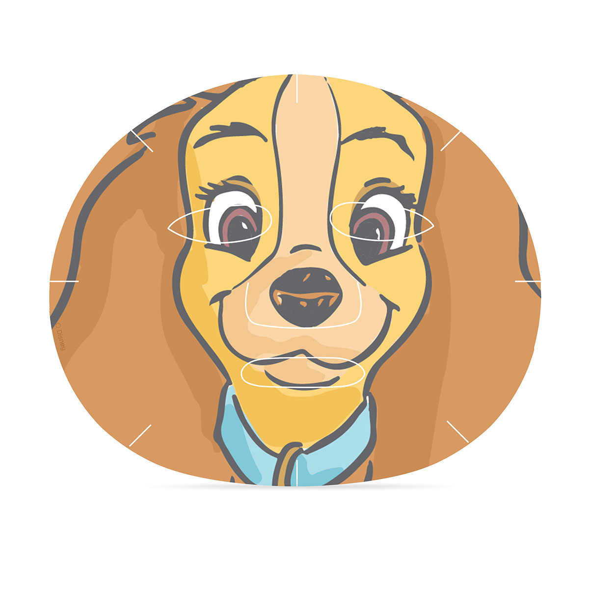 Lady &amp; The Tramp cosmetic sheet mask duo