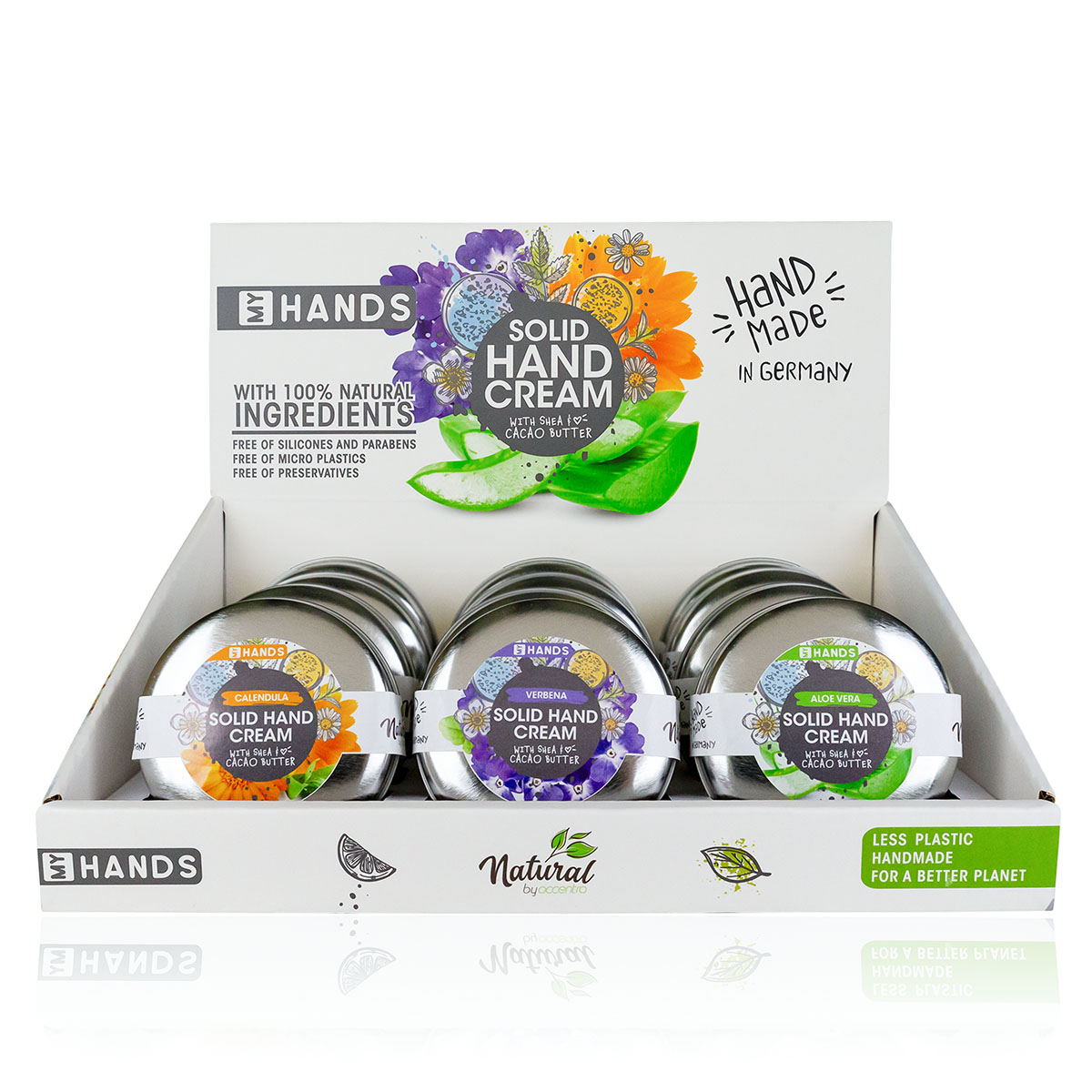 MY HANDS feste Handcreme 3er Sortierung