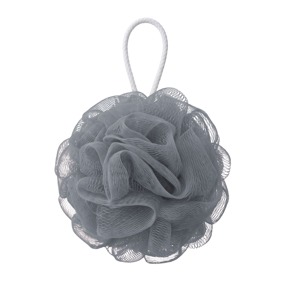 Netzschwamm mit Kordel, Farbe: Silber 