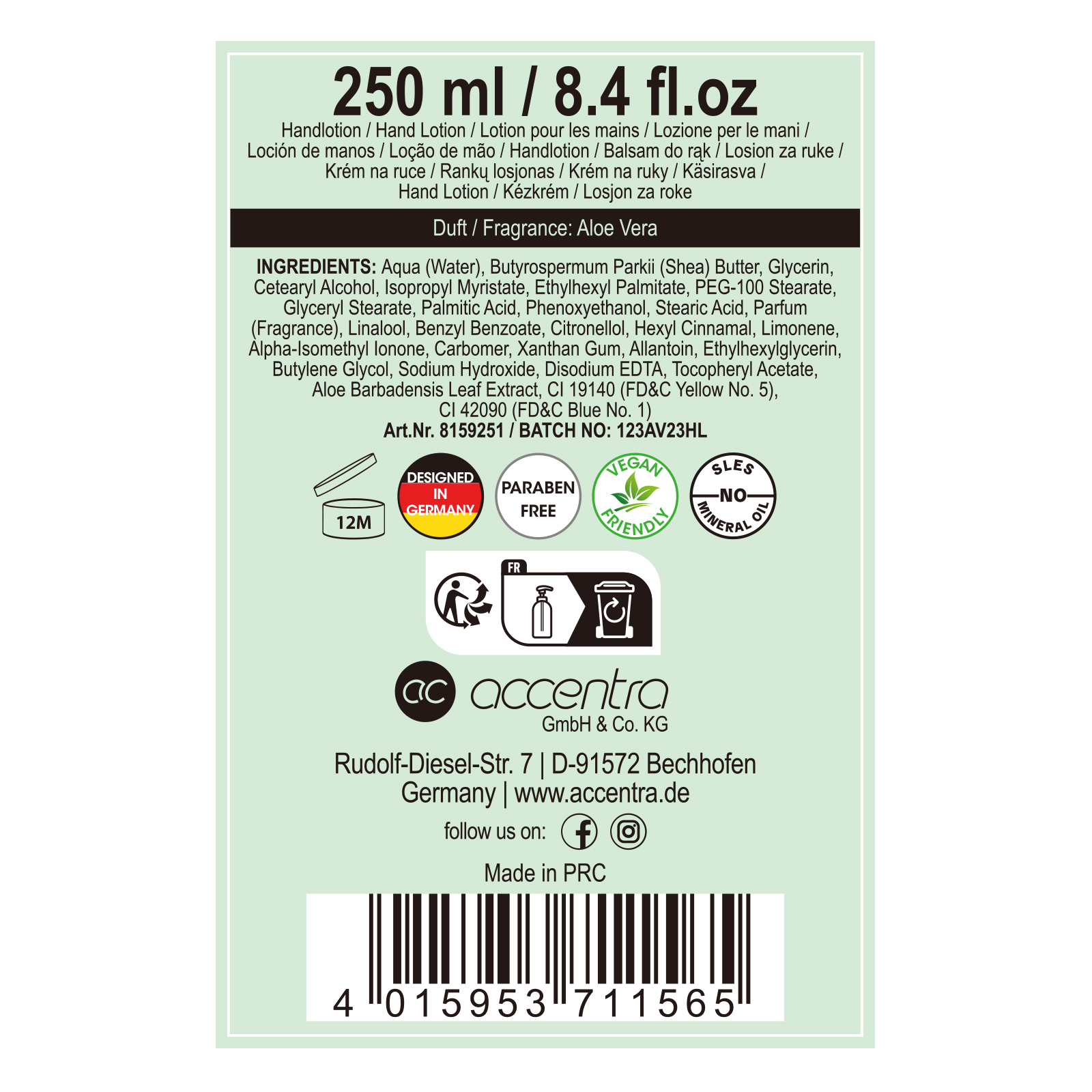 Handcreme &amp; Nagelcreme HOME SPA 