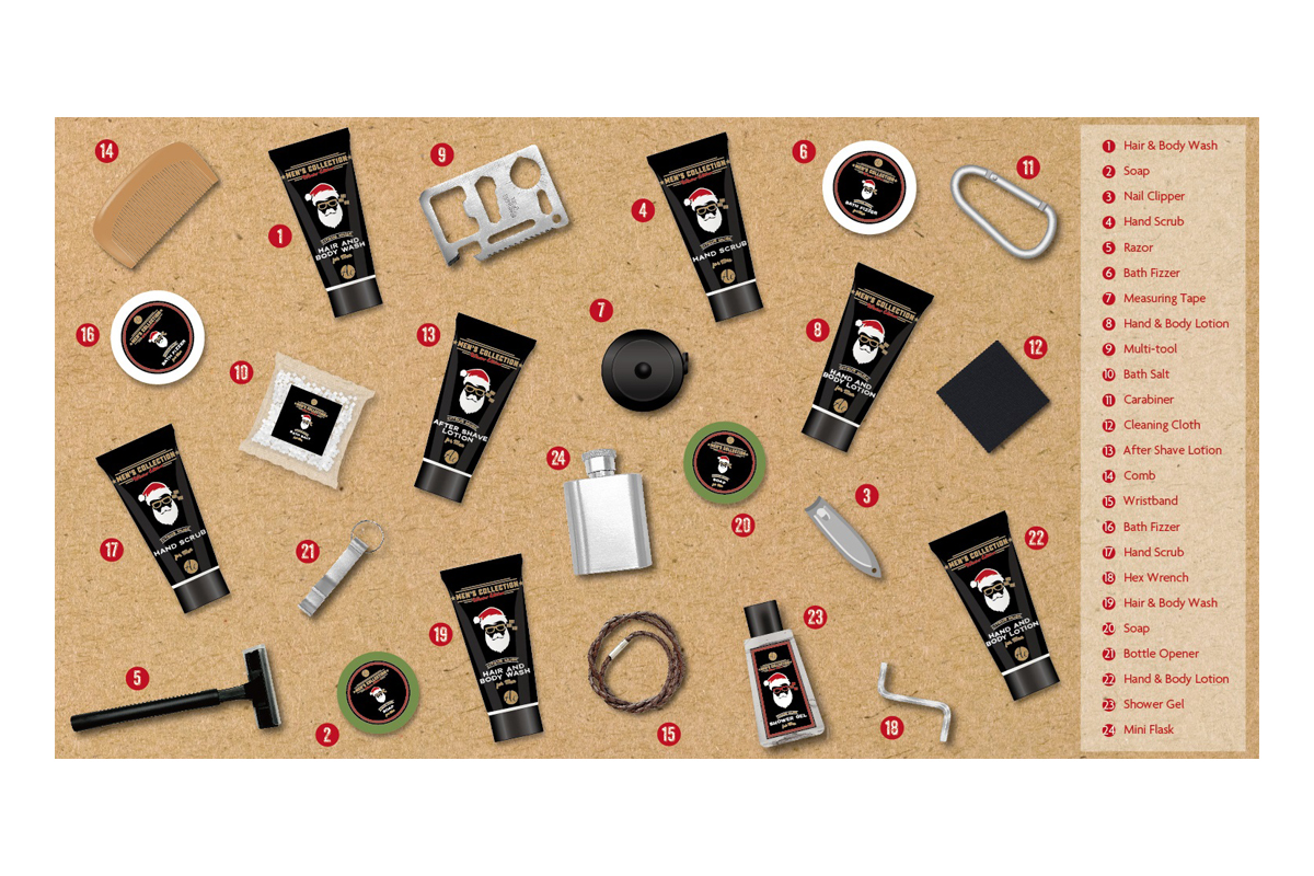 Advent calendar MEN'S COLLECTION WINTER EDITION 