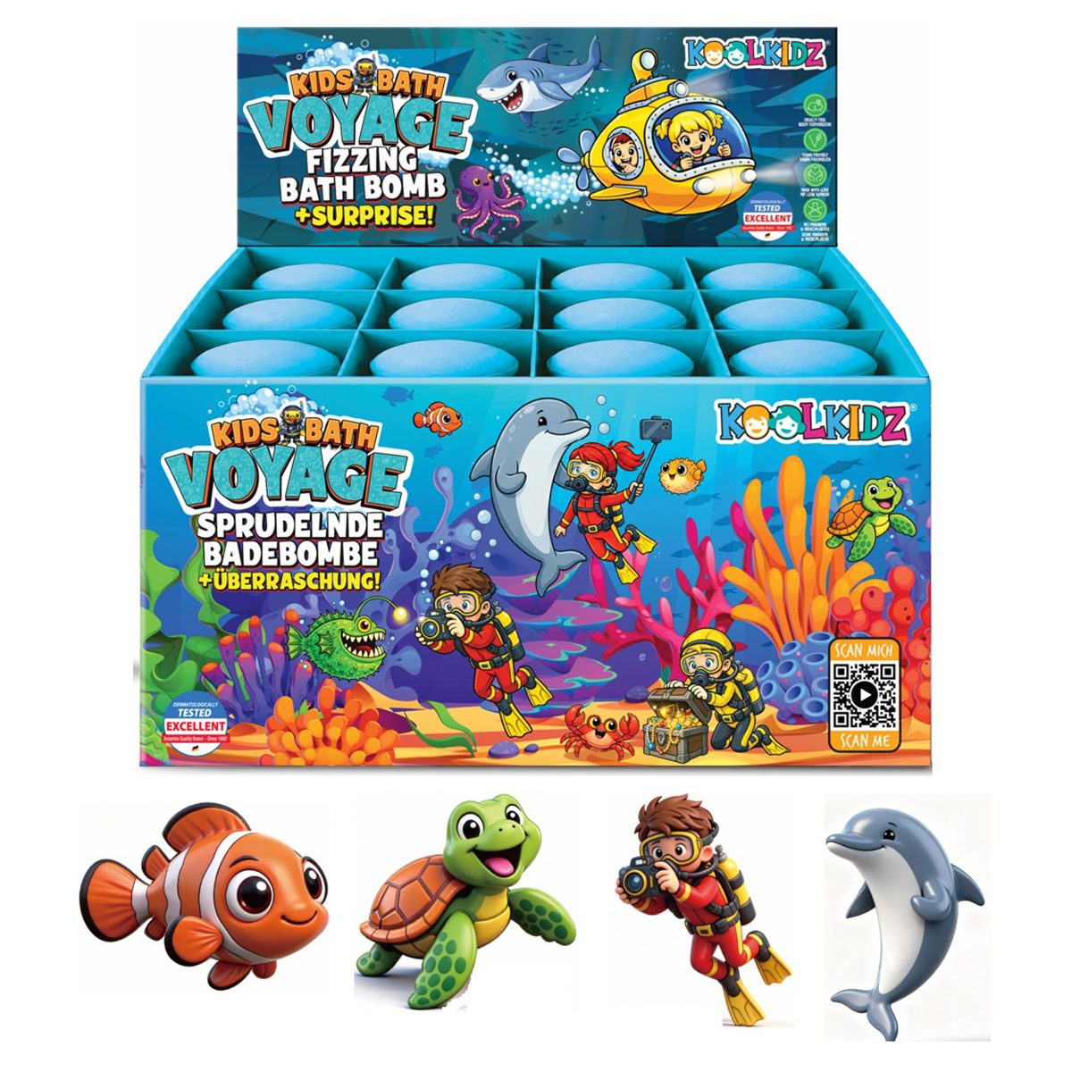 Badebombe KOOLKIDZ VOYAGE