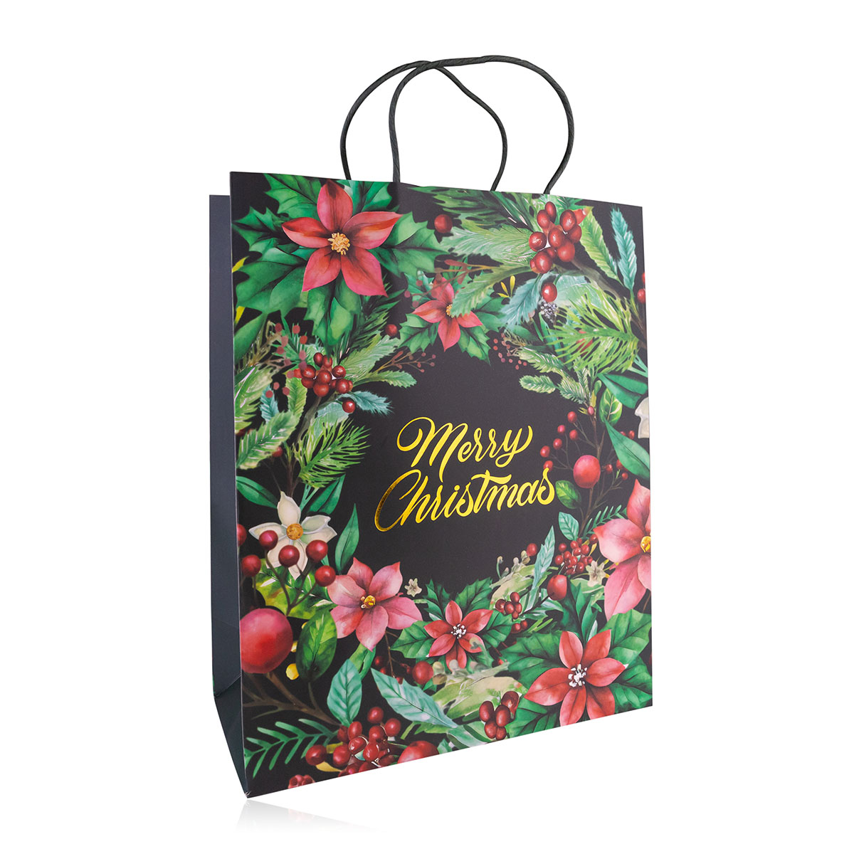 Geschenktasche MERRY CHRISTMAS 2 S