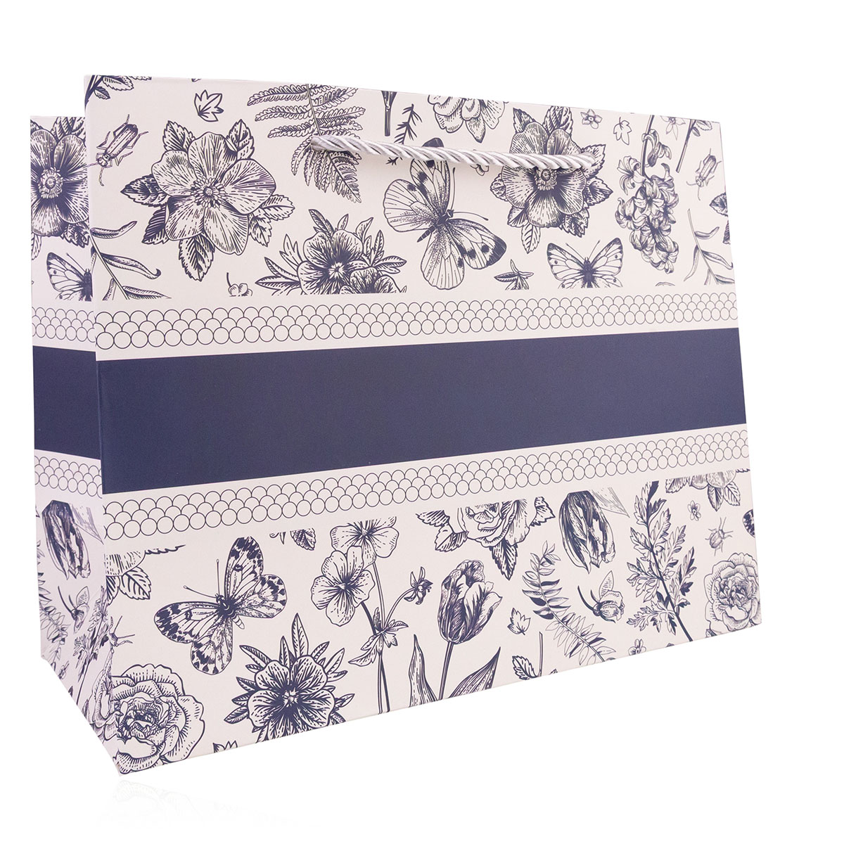 Paper gift bag FLORAL large
