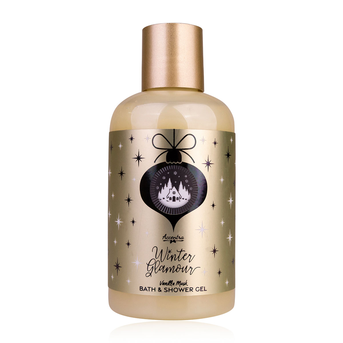 2in1 Duschgel Sektflasche WINTER GLAMOUR 