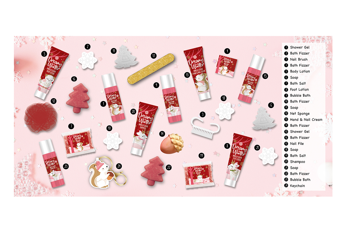 Advent calendar DREAMY WINTER 