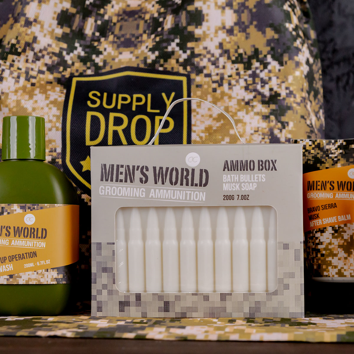 Soap MEN'S WORLD in paper box