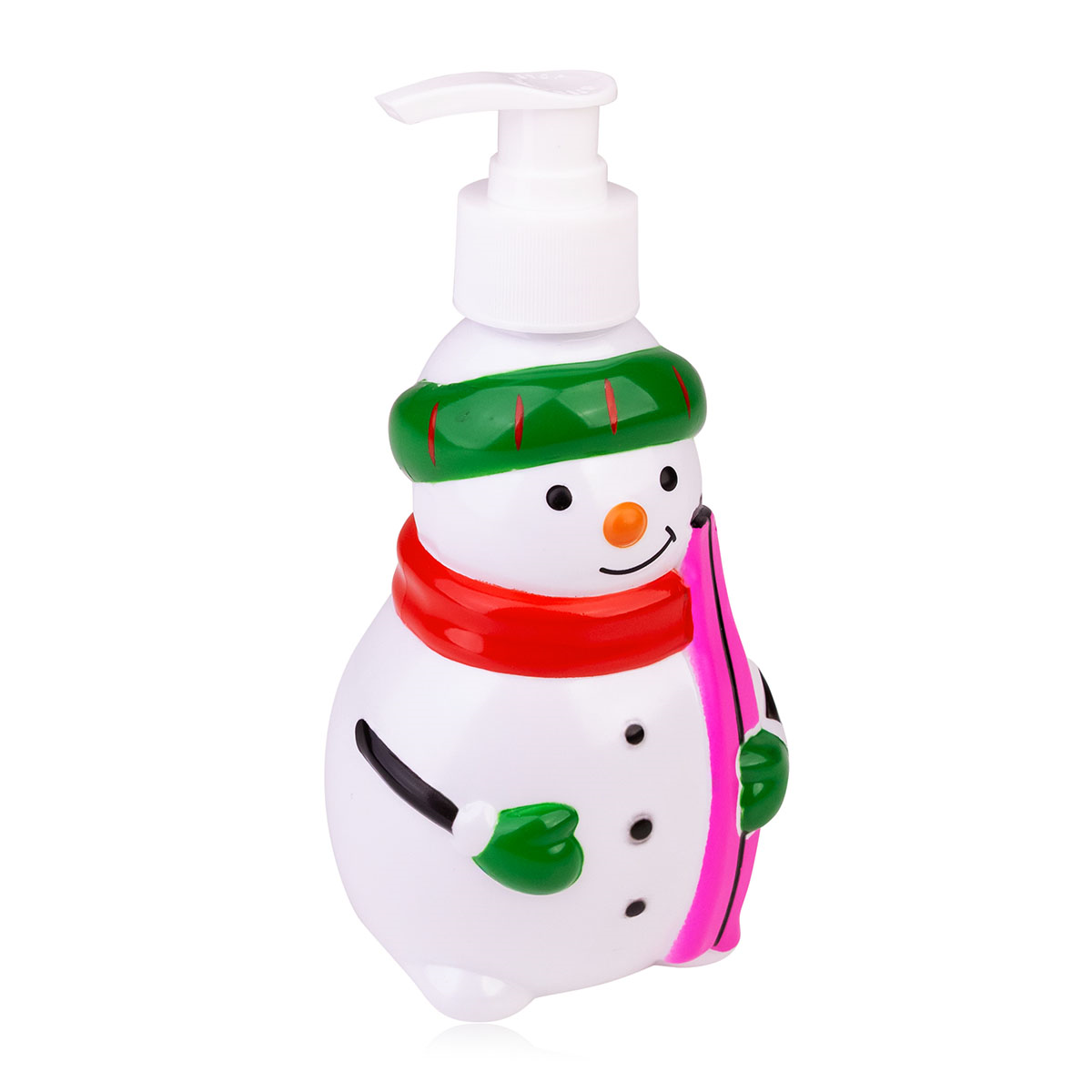 Seifenspender Schneemann mit Handseife SNOWMAN 