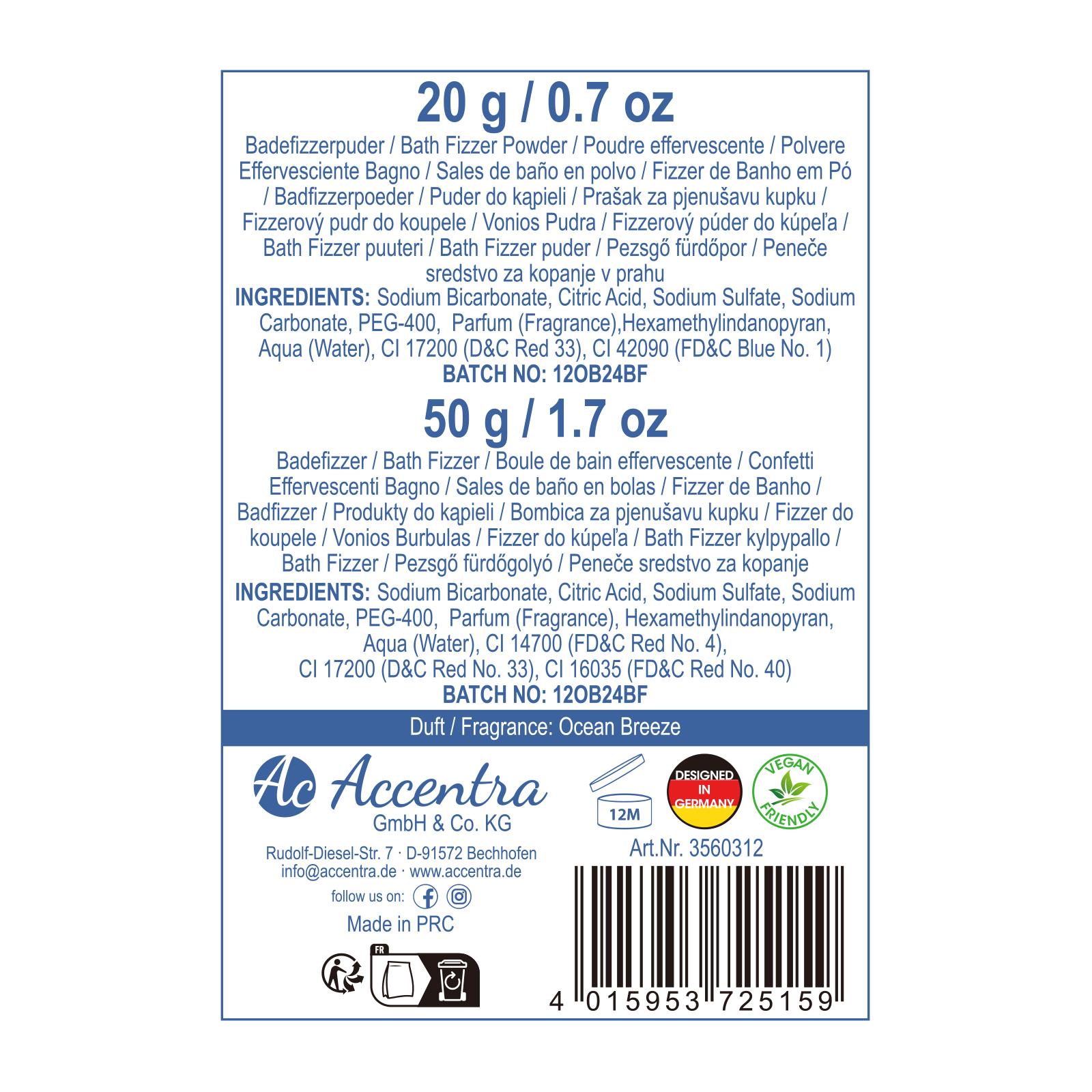 Badebombe WELLNESSHAFEN 