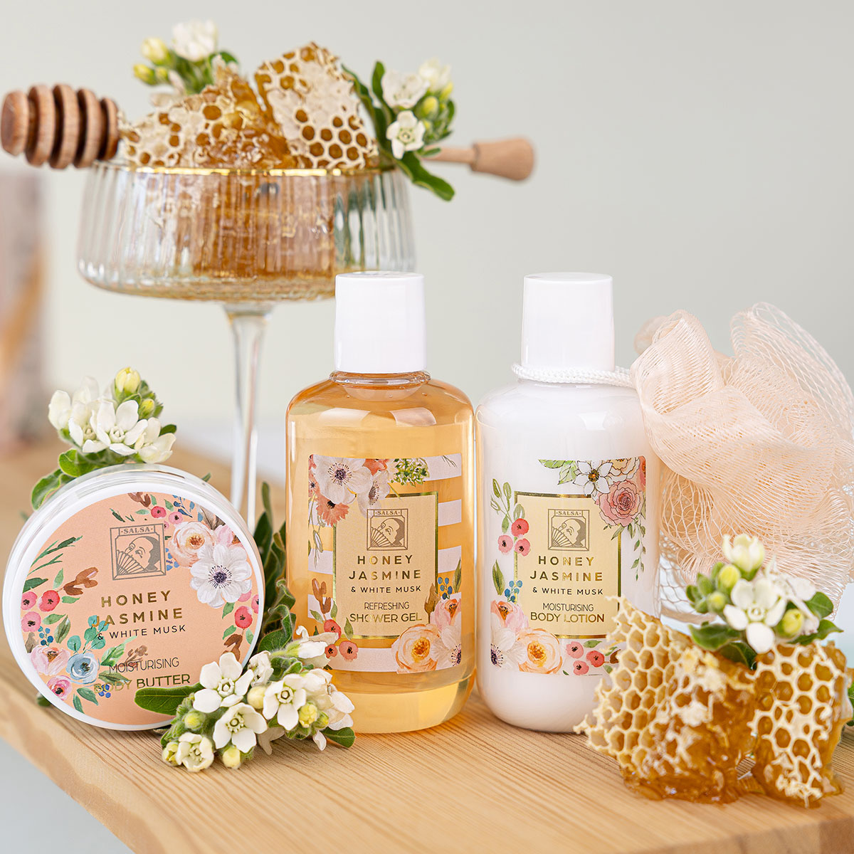 Badeset HONEY JASMINE 