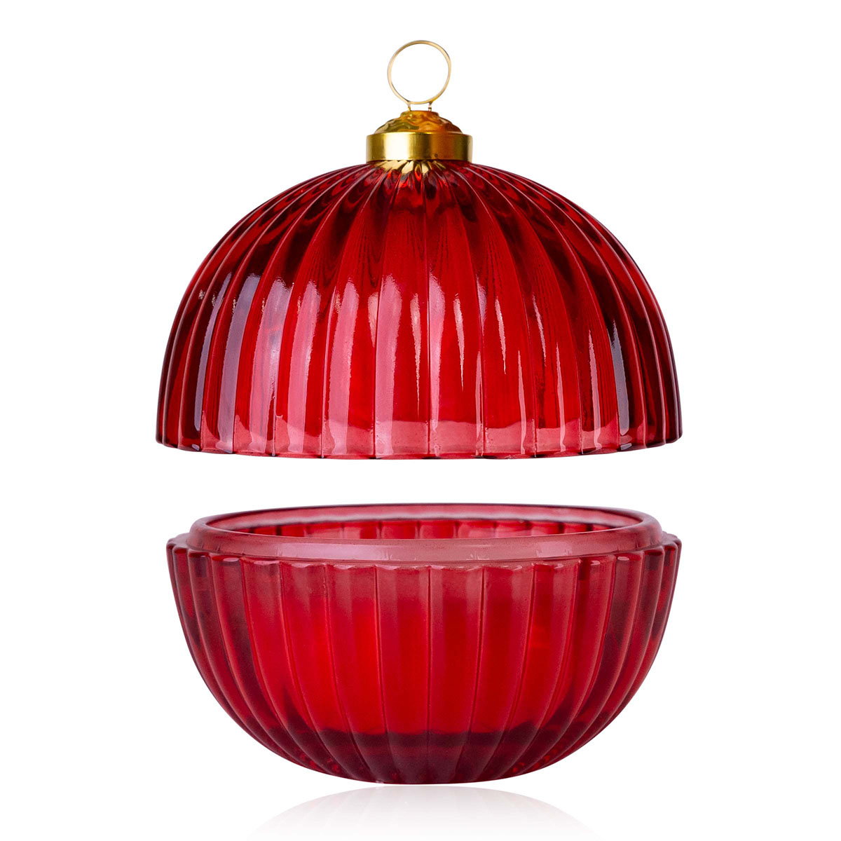 Scented candle in bauble 