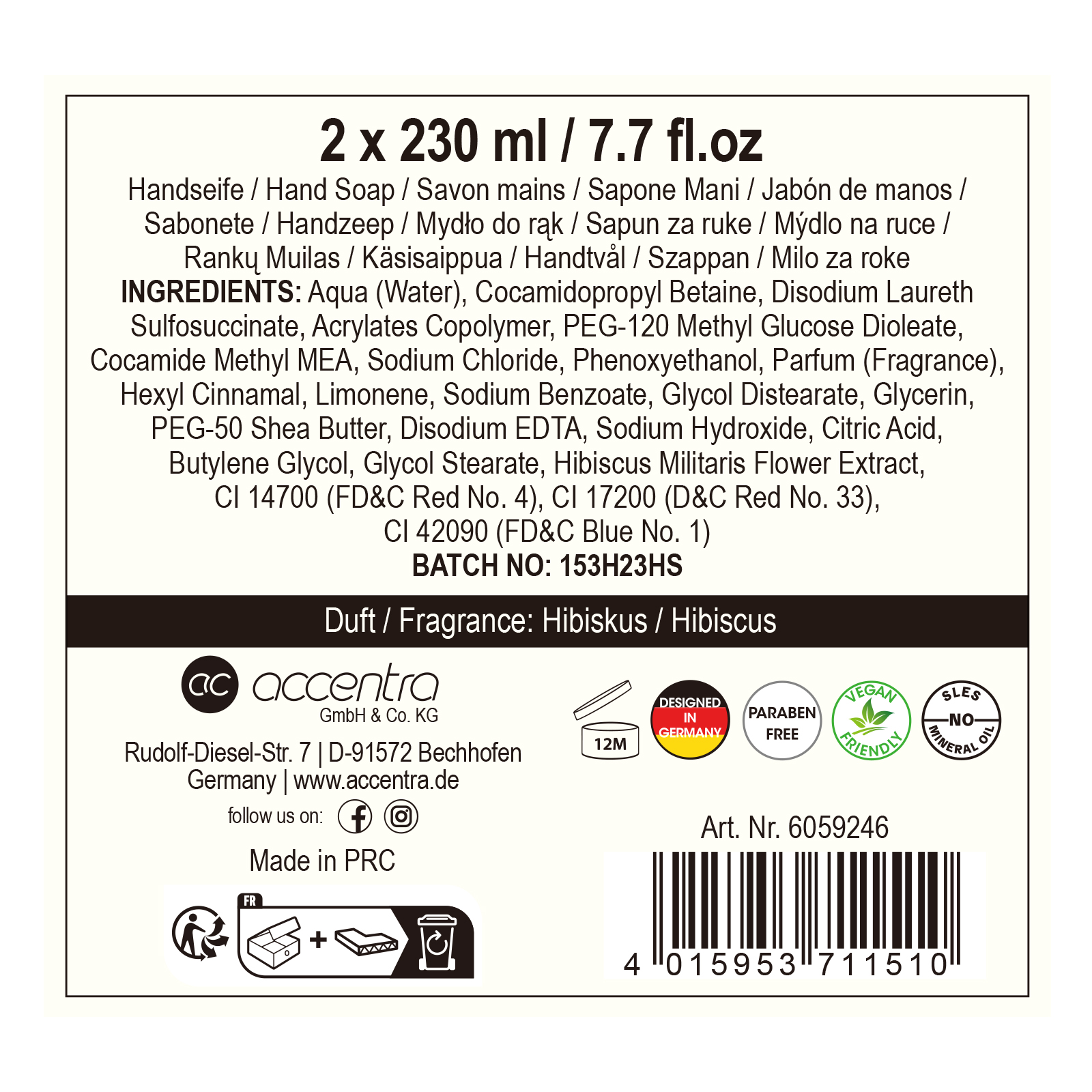 Handpflegeset - Geschenkset - HOME SPA 