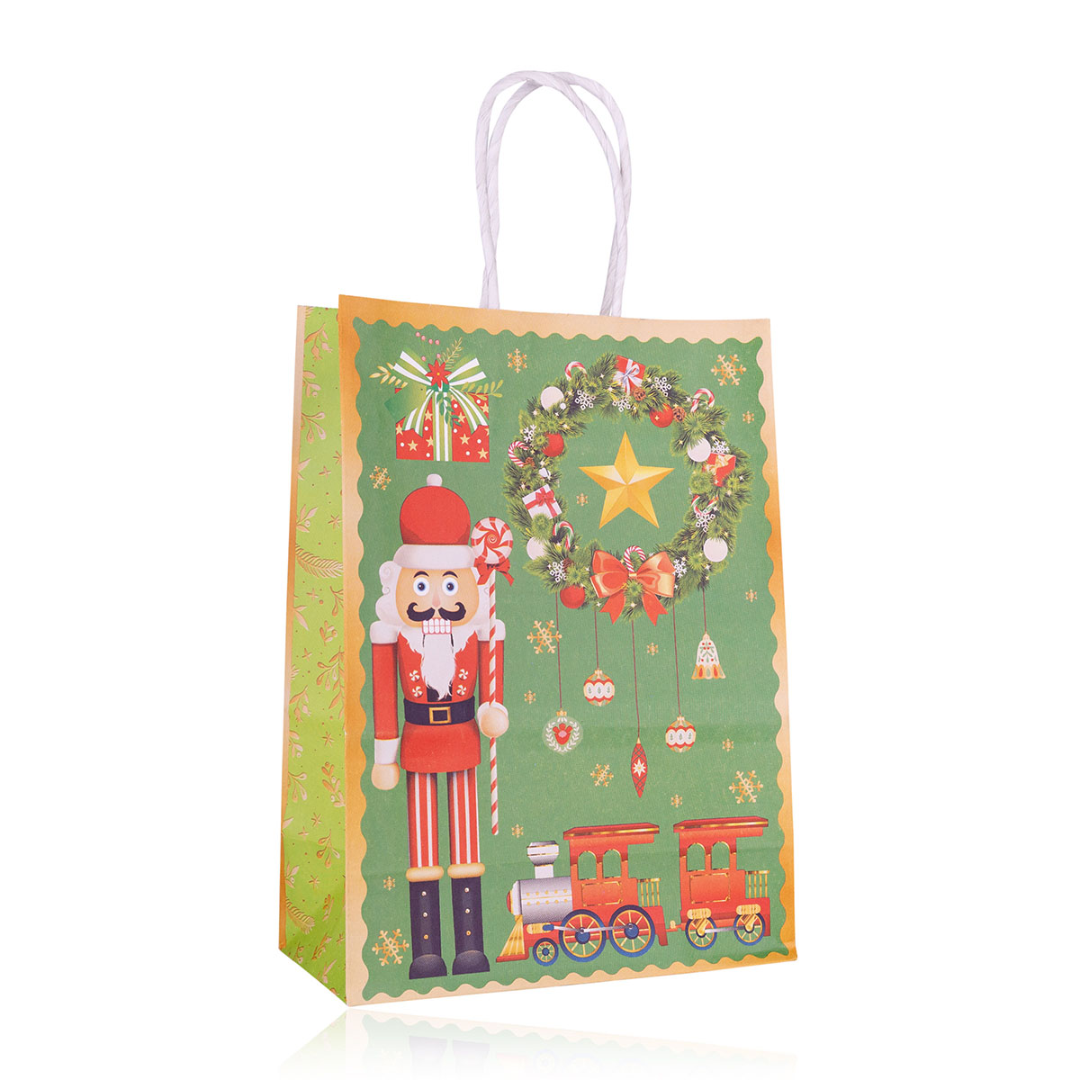 Geschenktasche aus Papier NUSSKNACKER XS
