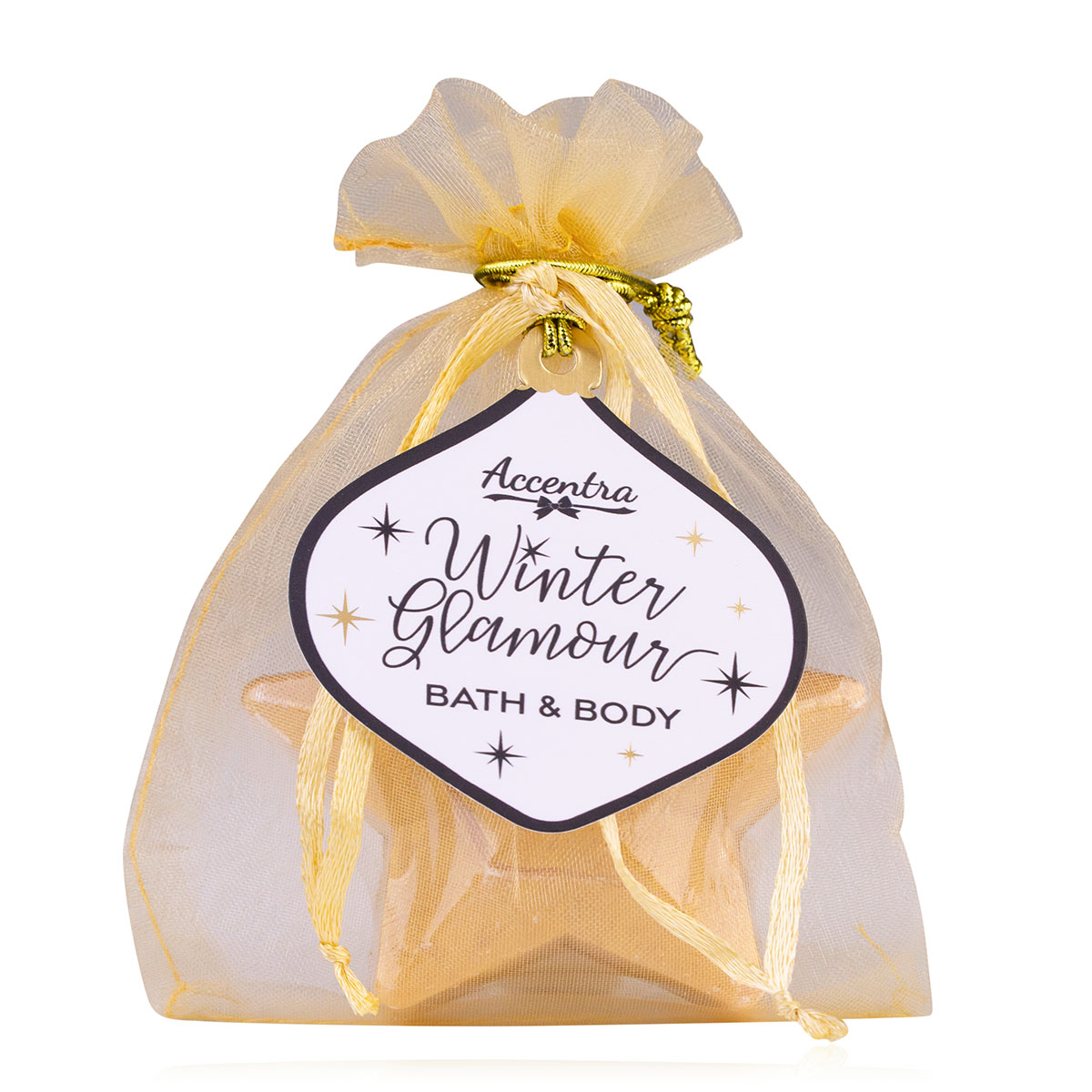 Star shaped soap WINTER GLAMOUR 