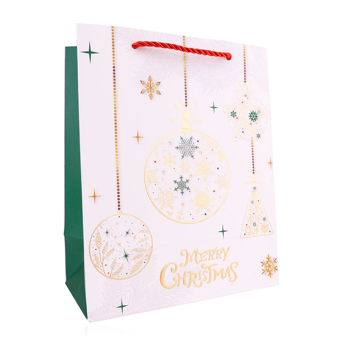 Geschenktasche XMAS GOLD L