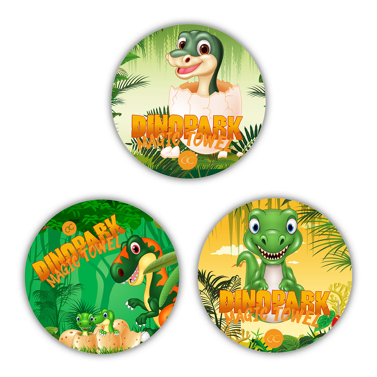 Magisches Handtuch DINOPARK ADVENTURE 