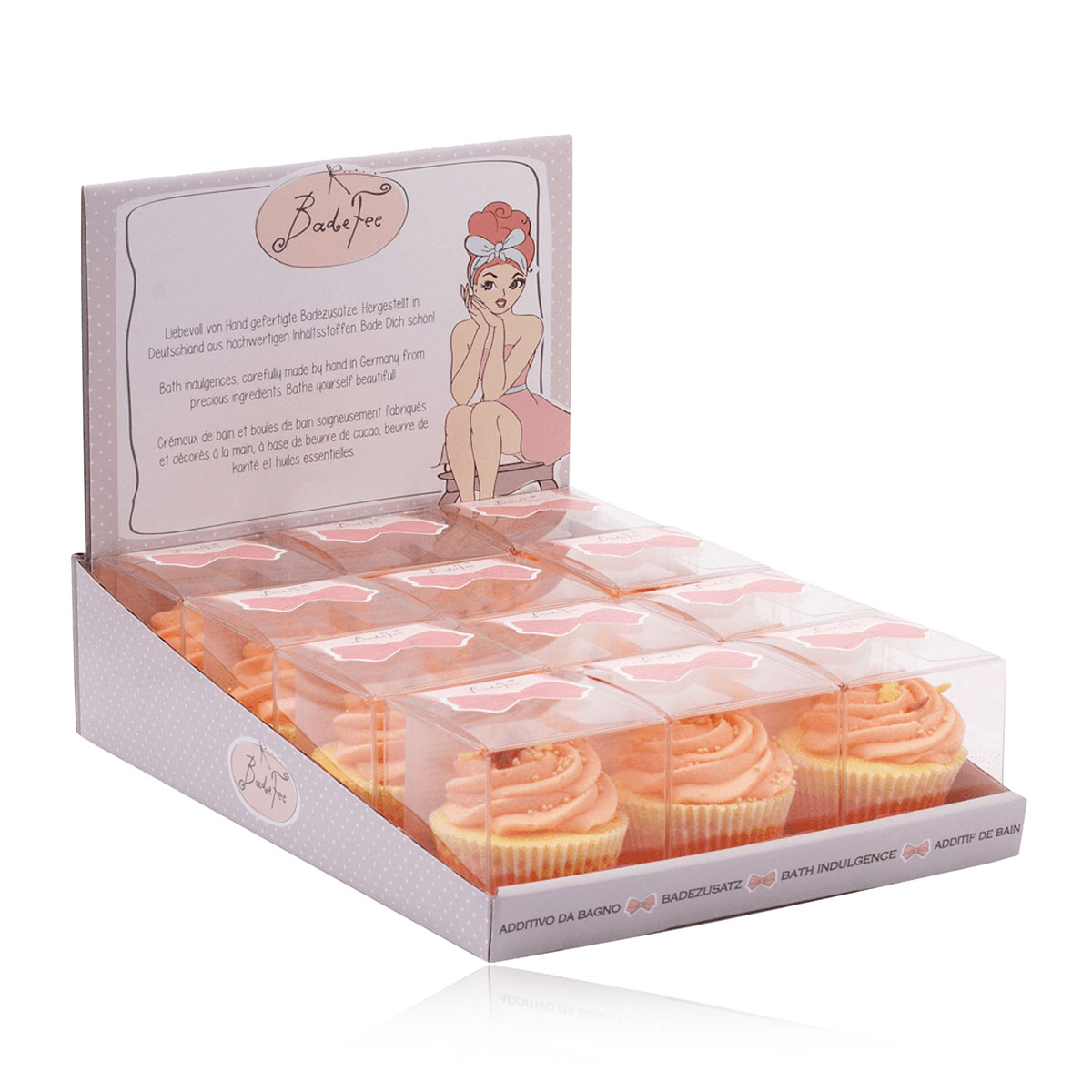 Badefee Badecupcake "Samba Swirl"